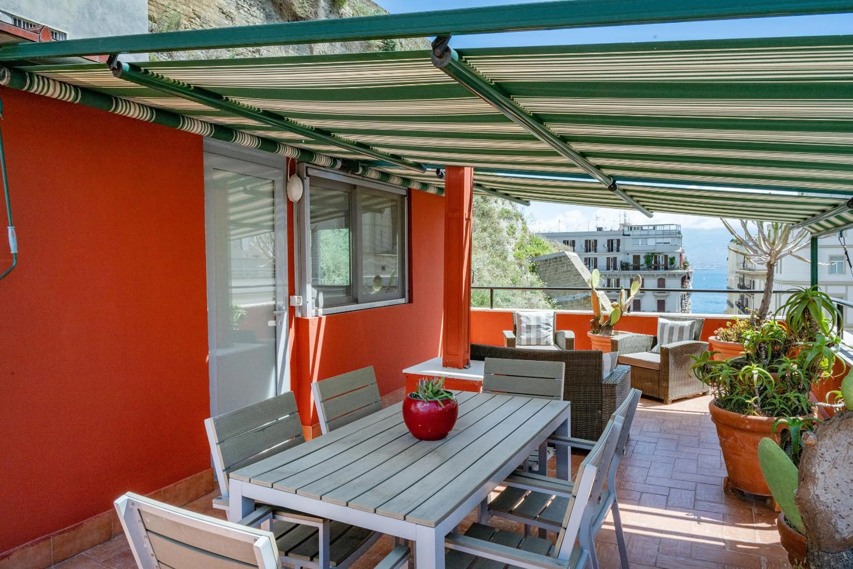 Balcony/Terrace in Residenza Echia