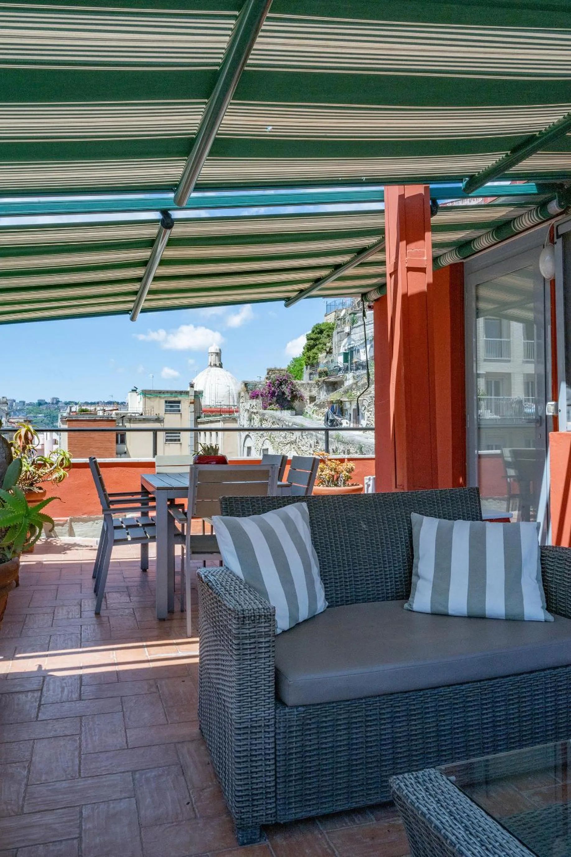 Balcony/Terrace in Residenza Echia