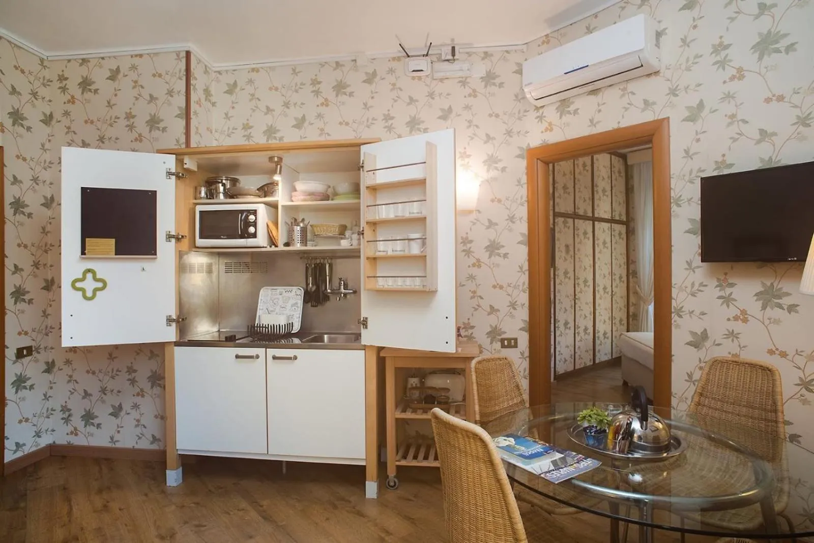 Kitchen or kitchenette in Residenza Echia
