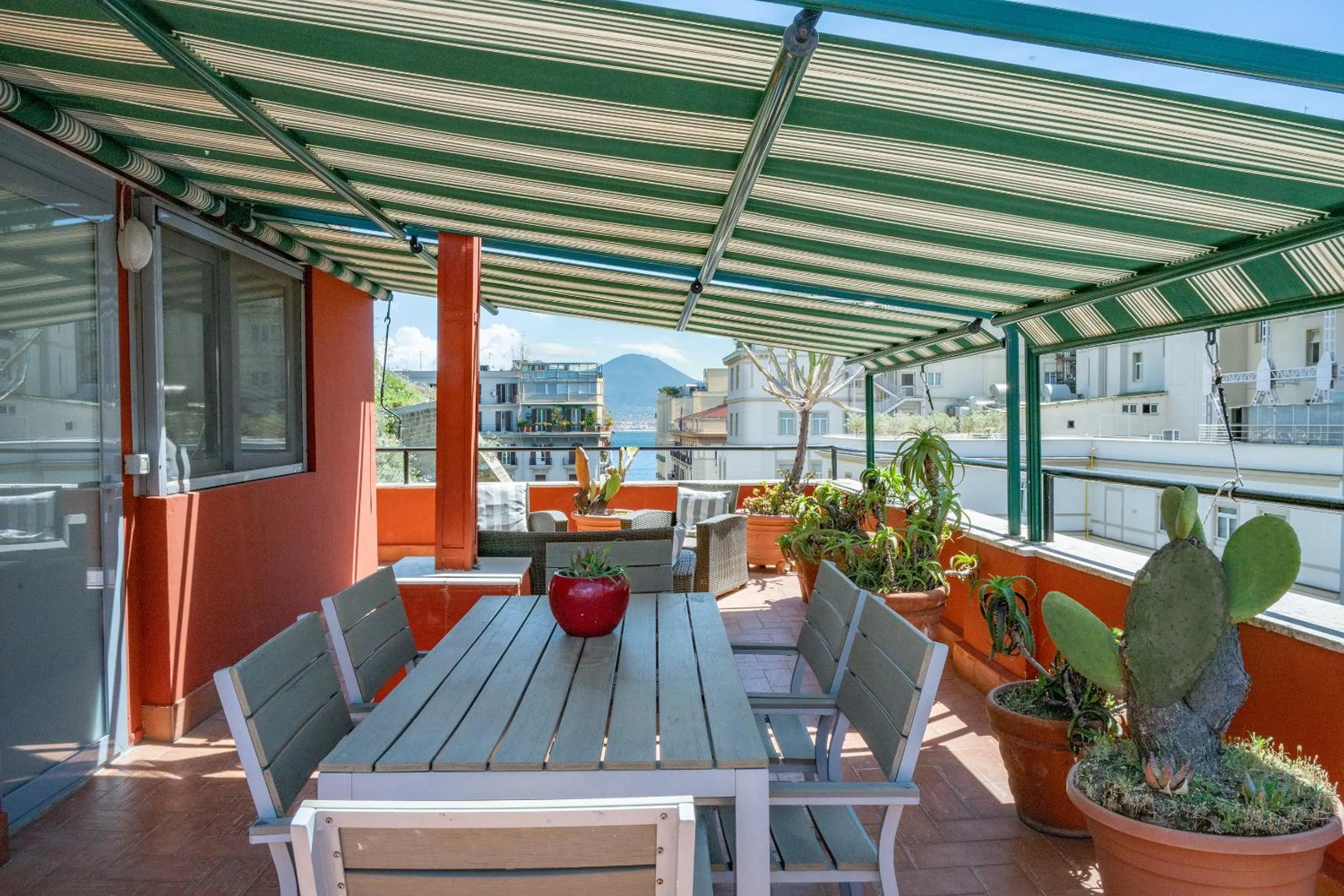 Balcony/Terrace in Residenza Echia