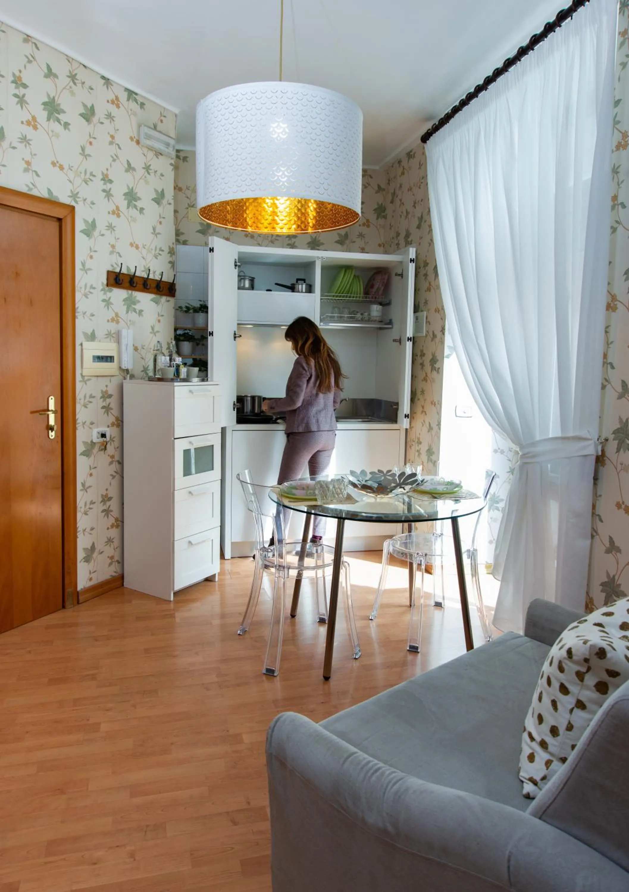 Kitchen or kitchenette in Residenza Echia