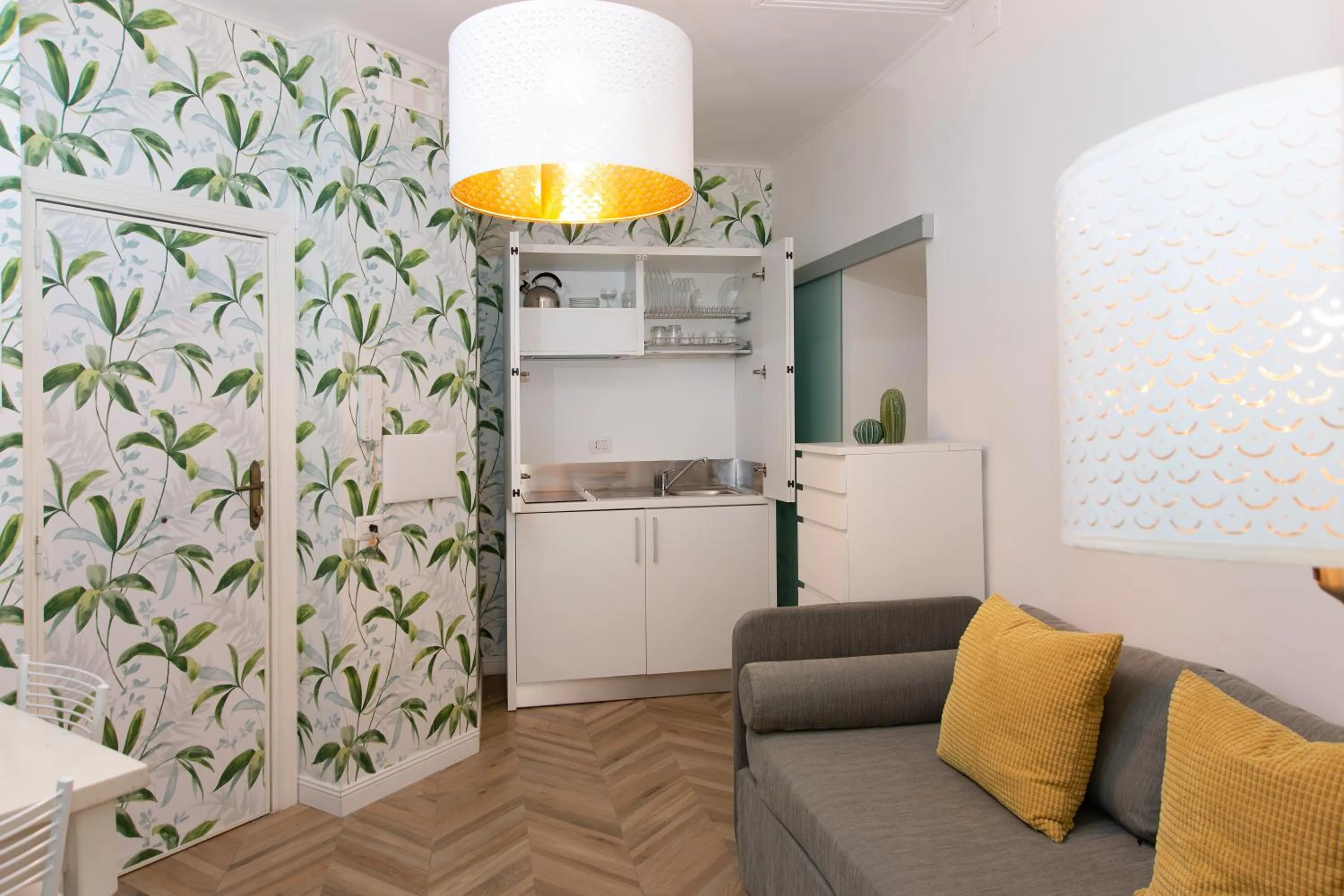 Kitchen or kitchenette in Residenza Echia