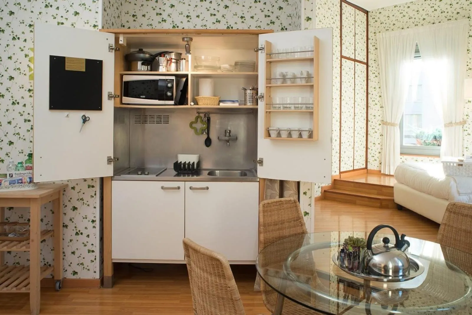 Kitchen or kitchenette in Residenza Echia