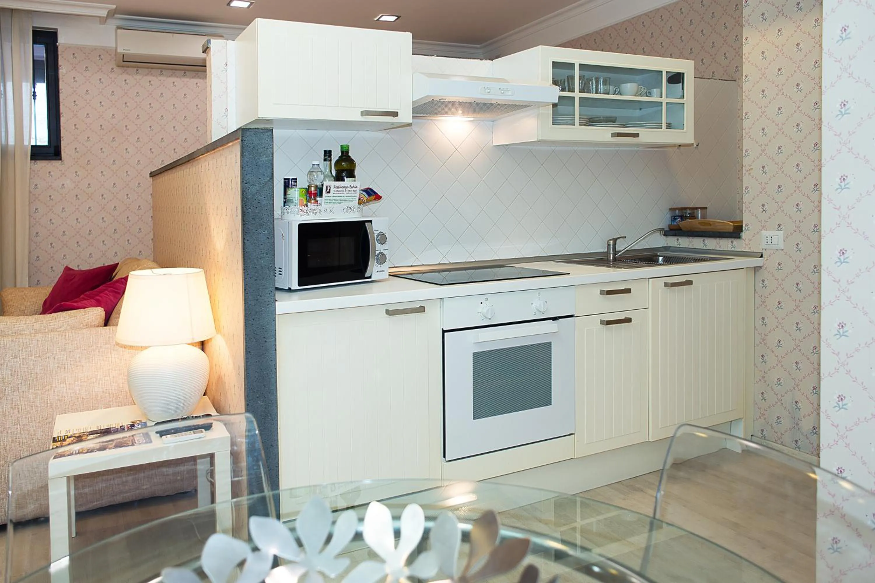 Kitchen or kitchenette in Residenza Echia