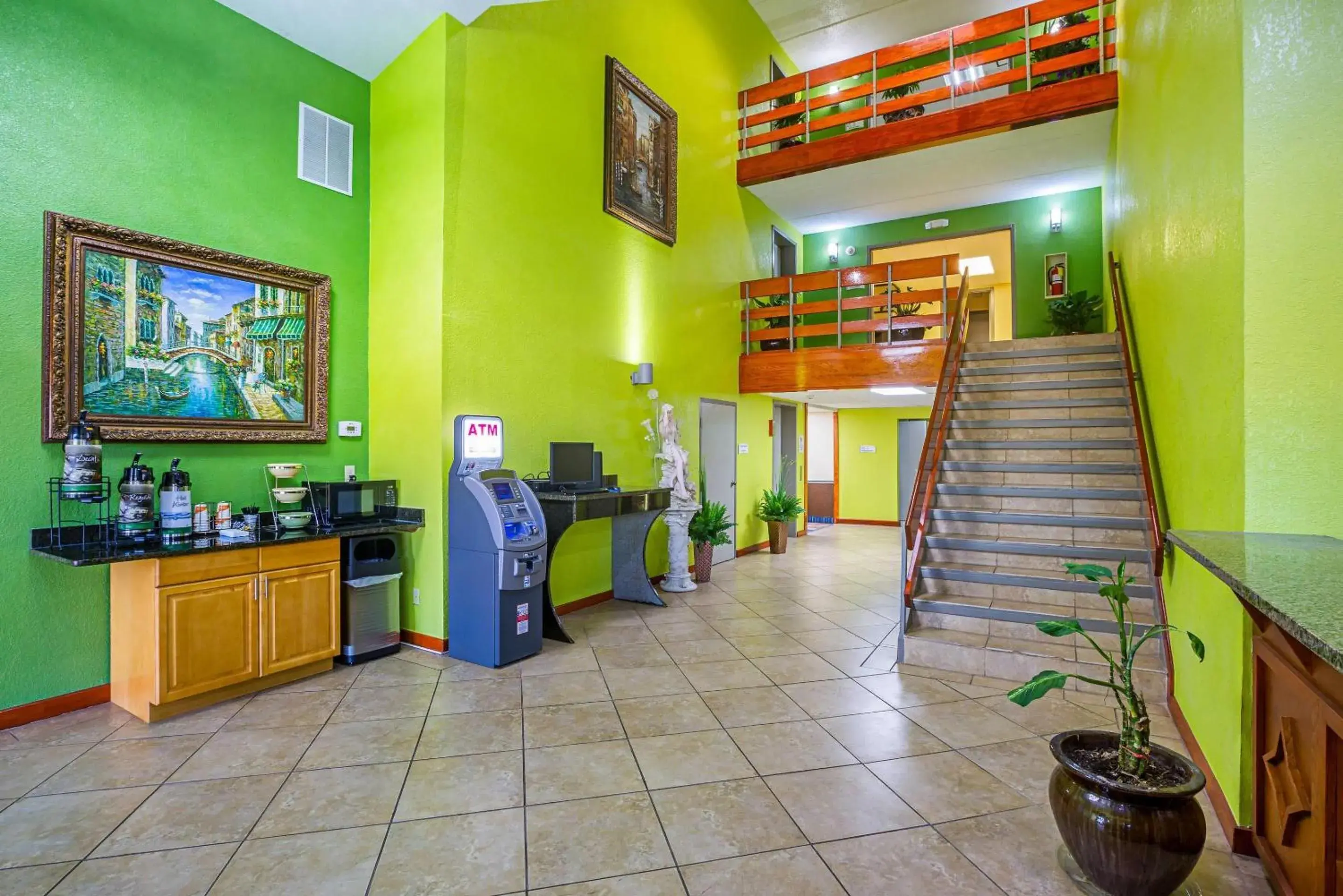 Lobby or reception in Quality Inn & Suites near Six Flags East Lobby or reception in Quality Inn & Suites near Six Flags East