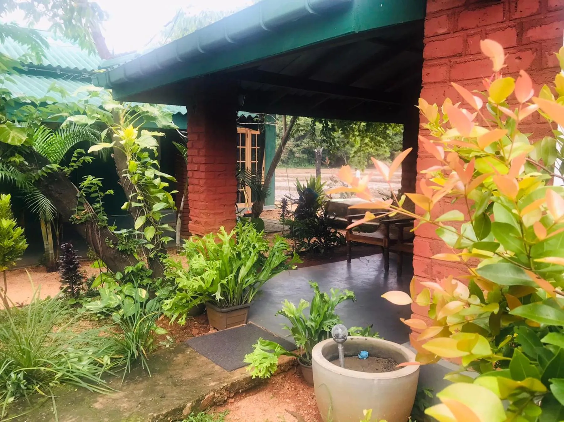 Patio in Sunshine Resort & Spa Sigiriya