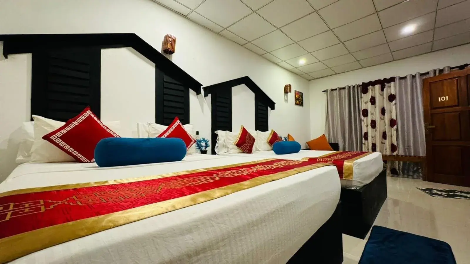 Bedroom, Bed in Sunshine Resort & Spa Sigiriya Bedroom, Bed in Sunshine Resort & Spa Sigiriya