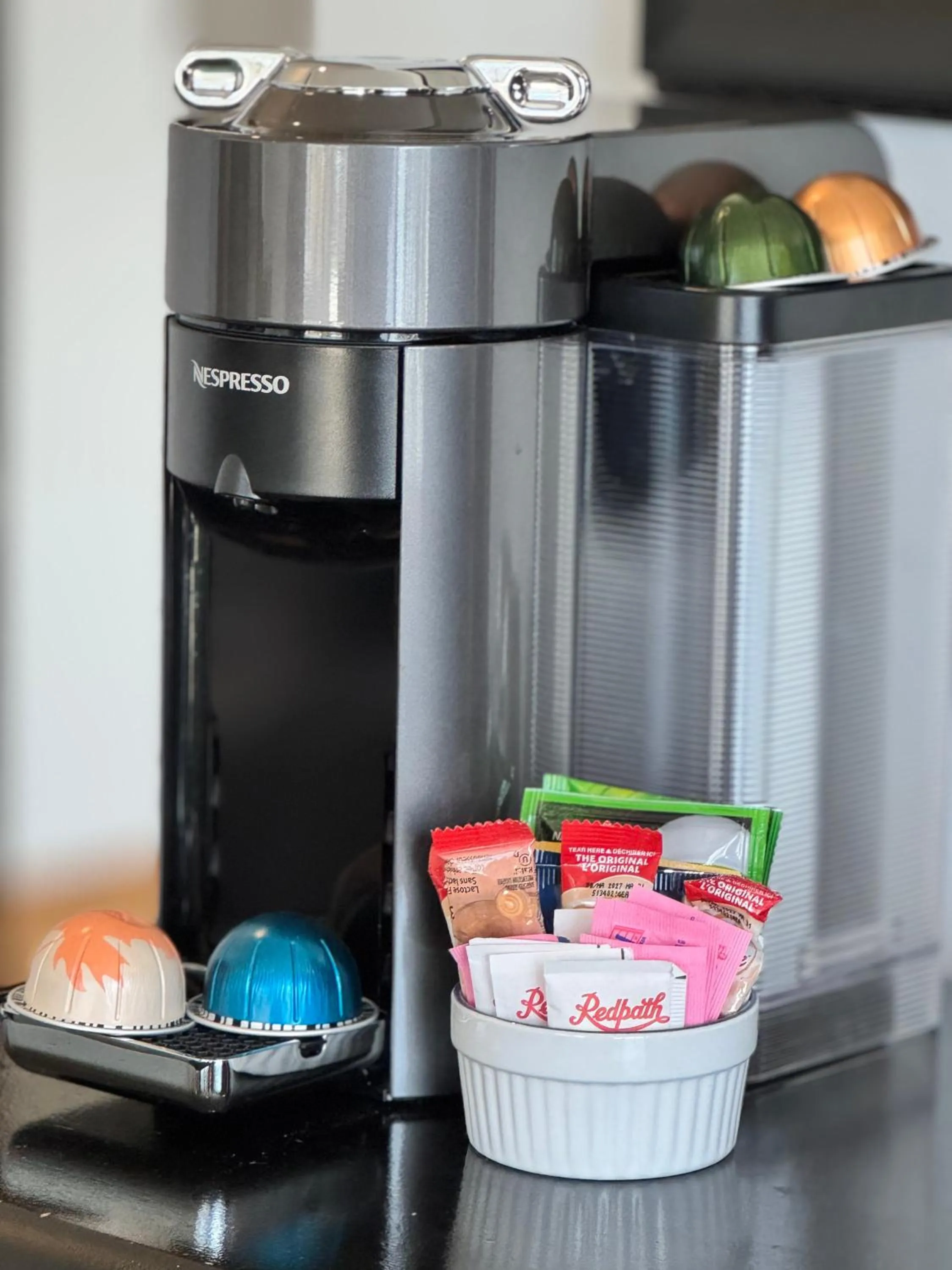 Coffee/tea facilities in Gîte du Haut des Arbres