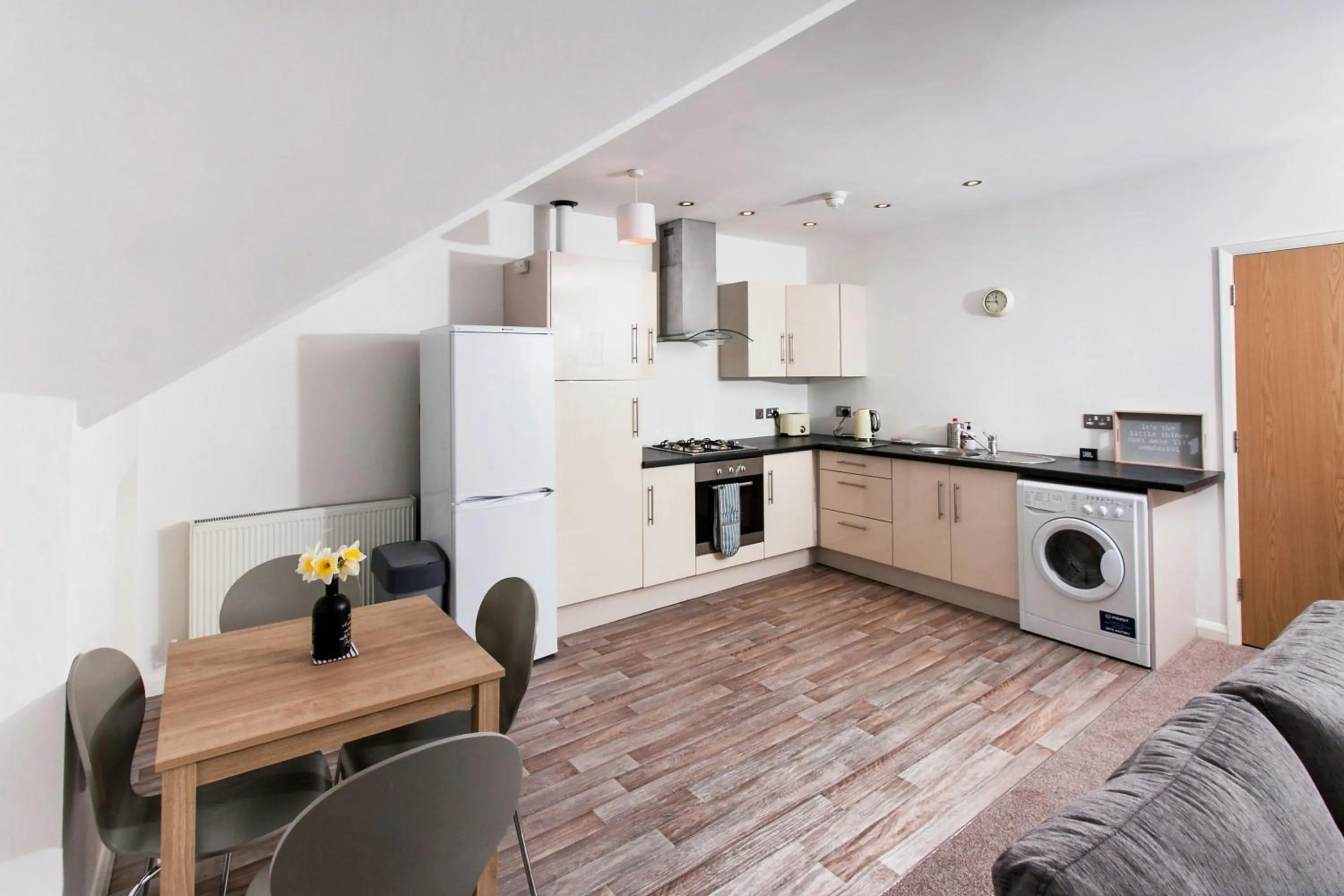 Kitchen or kitchenette in Cwrt Sofia