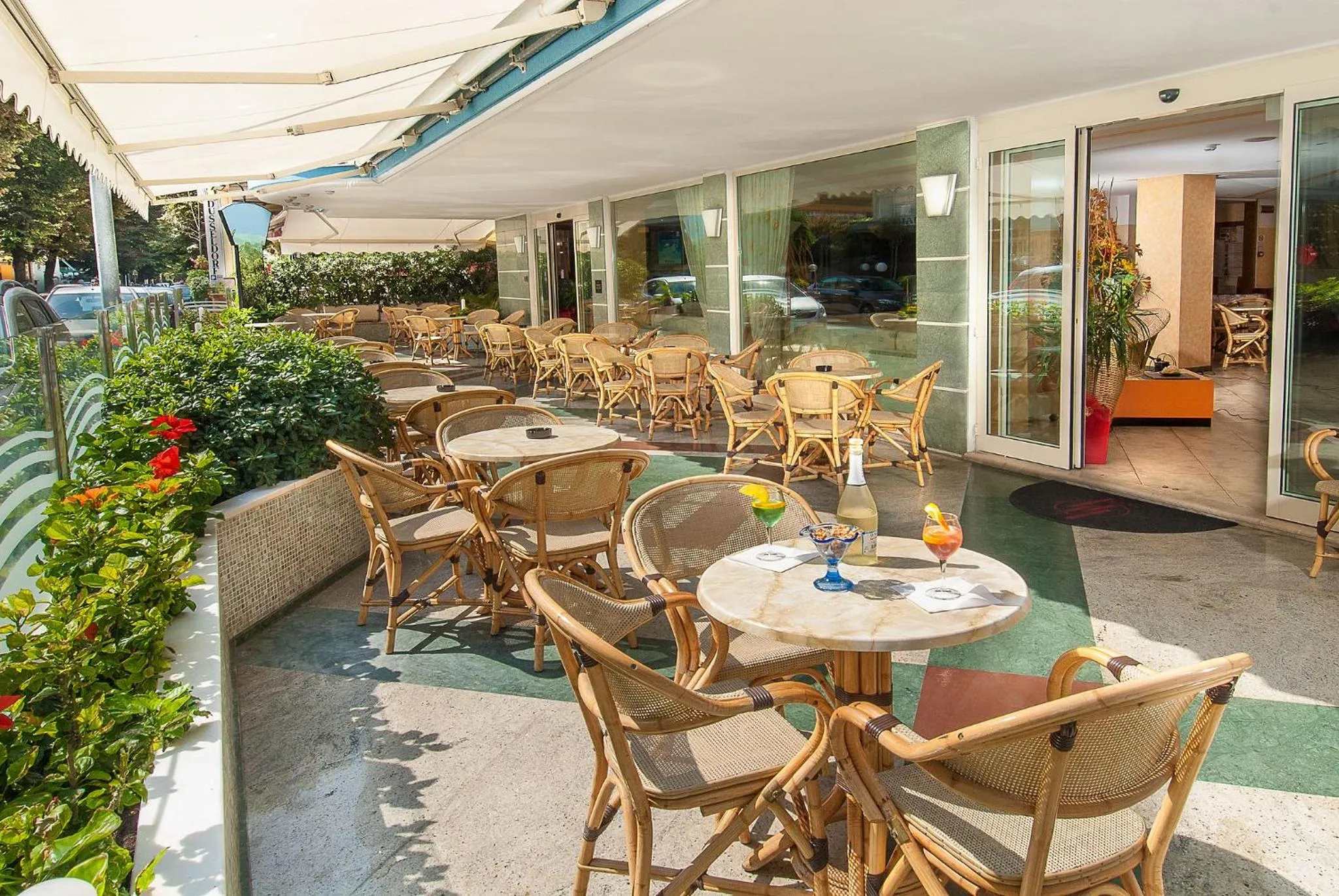 Facade/entrance in Hotel Helios