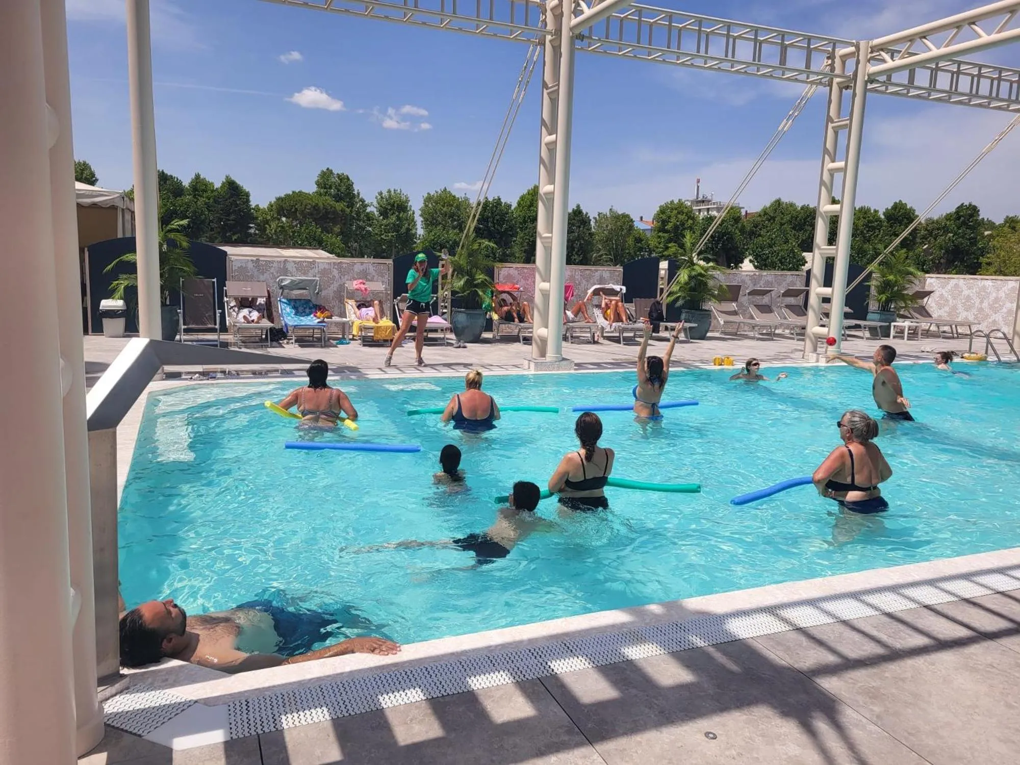 Swimming pool in Hotel Helios