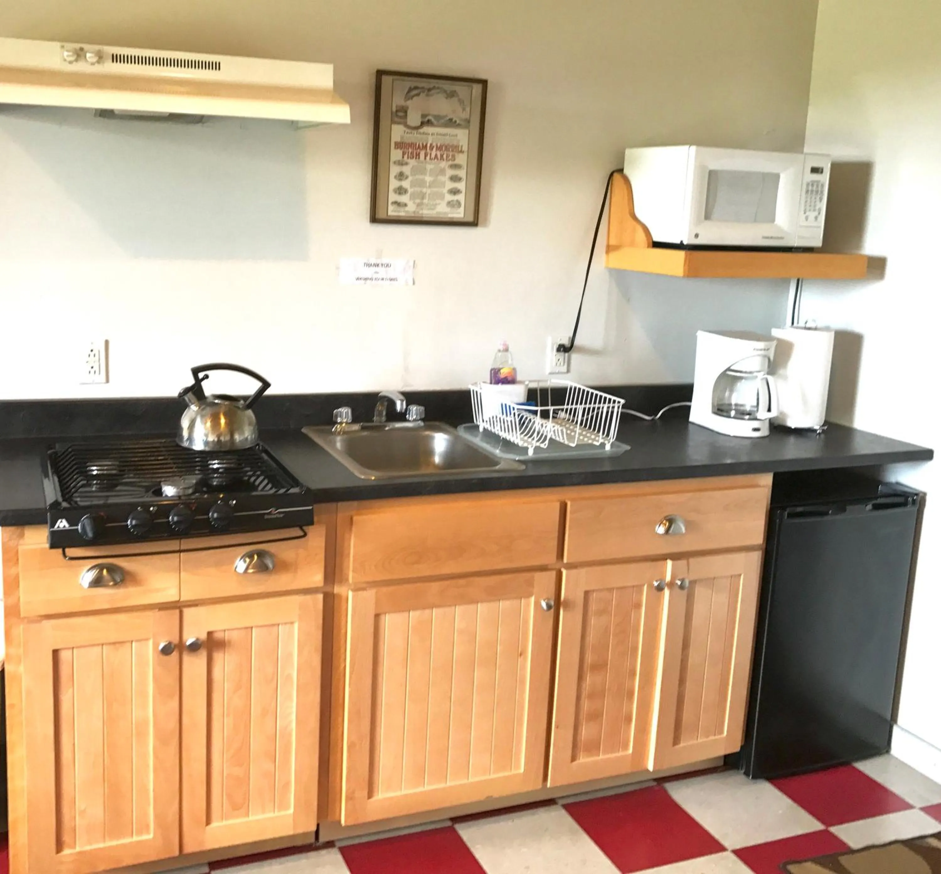 Kitchen or kitchenette in West Quoddy Station LLC
