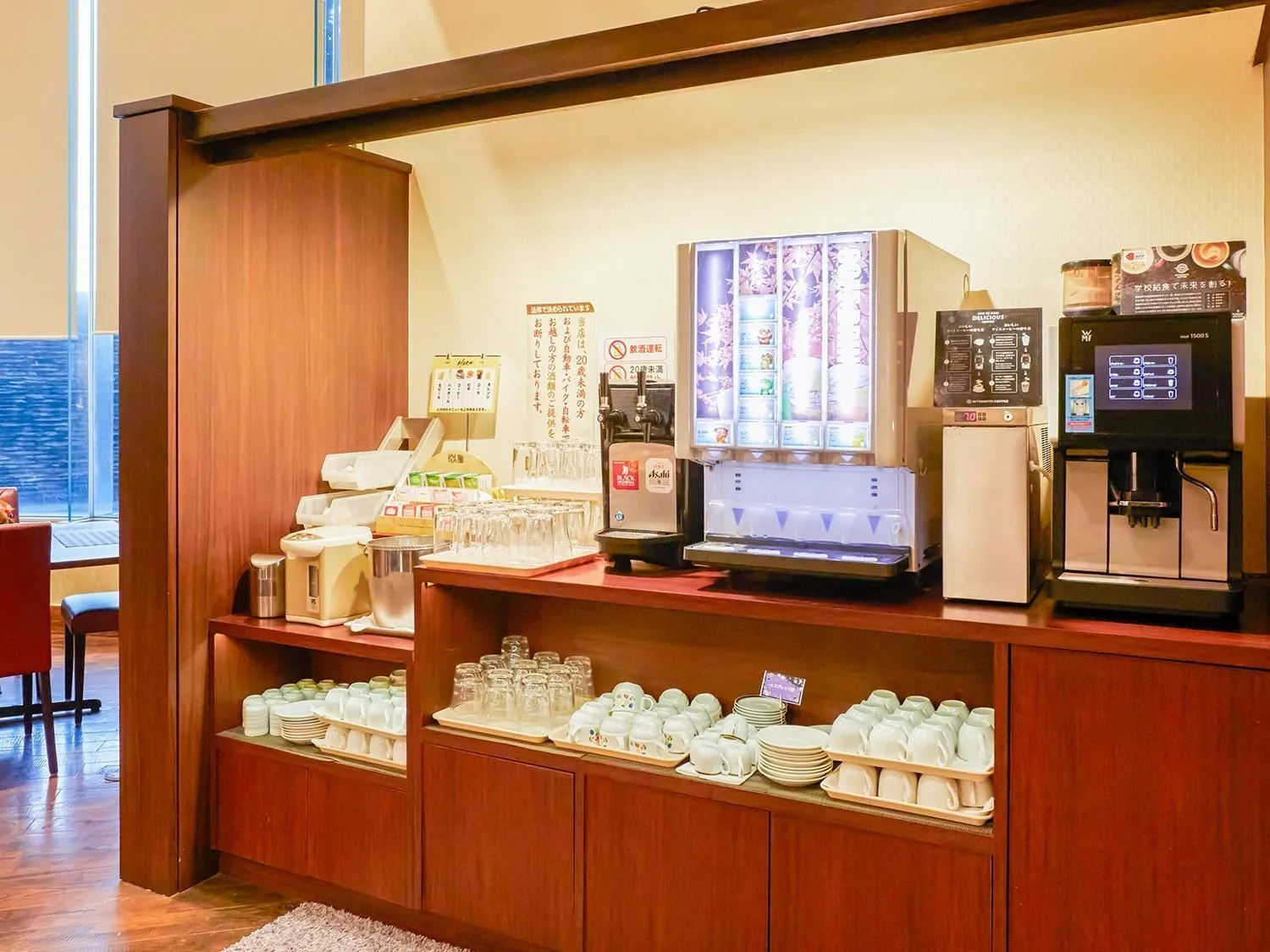 Buffet breakfast in Goi Grand Hotel