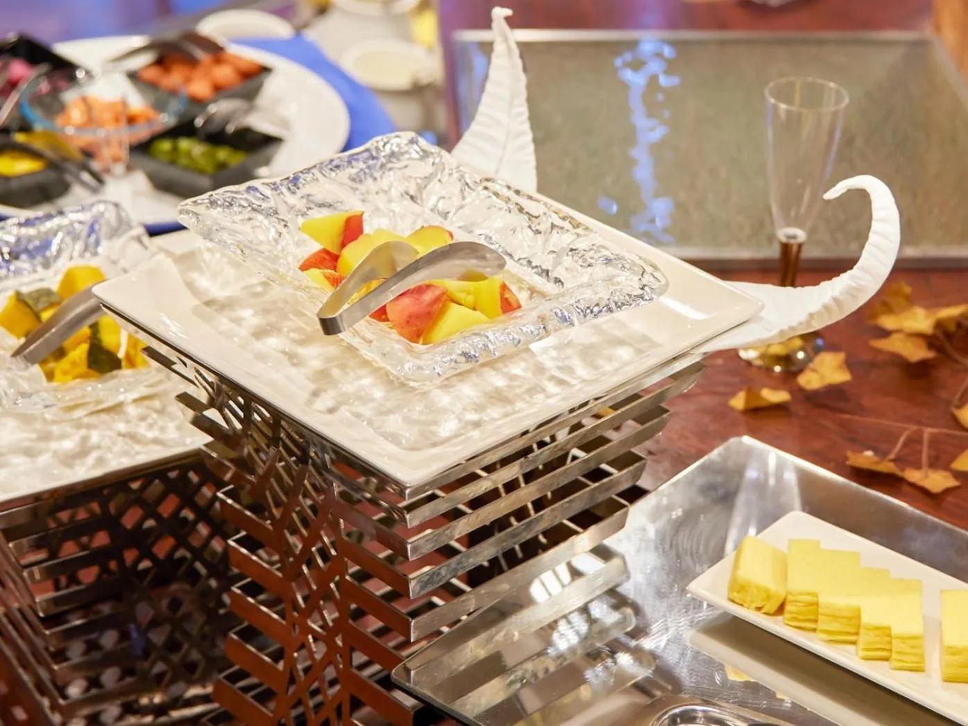 Buffet breakfast in Goi Grand Hotel