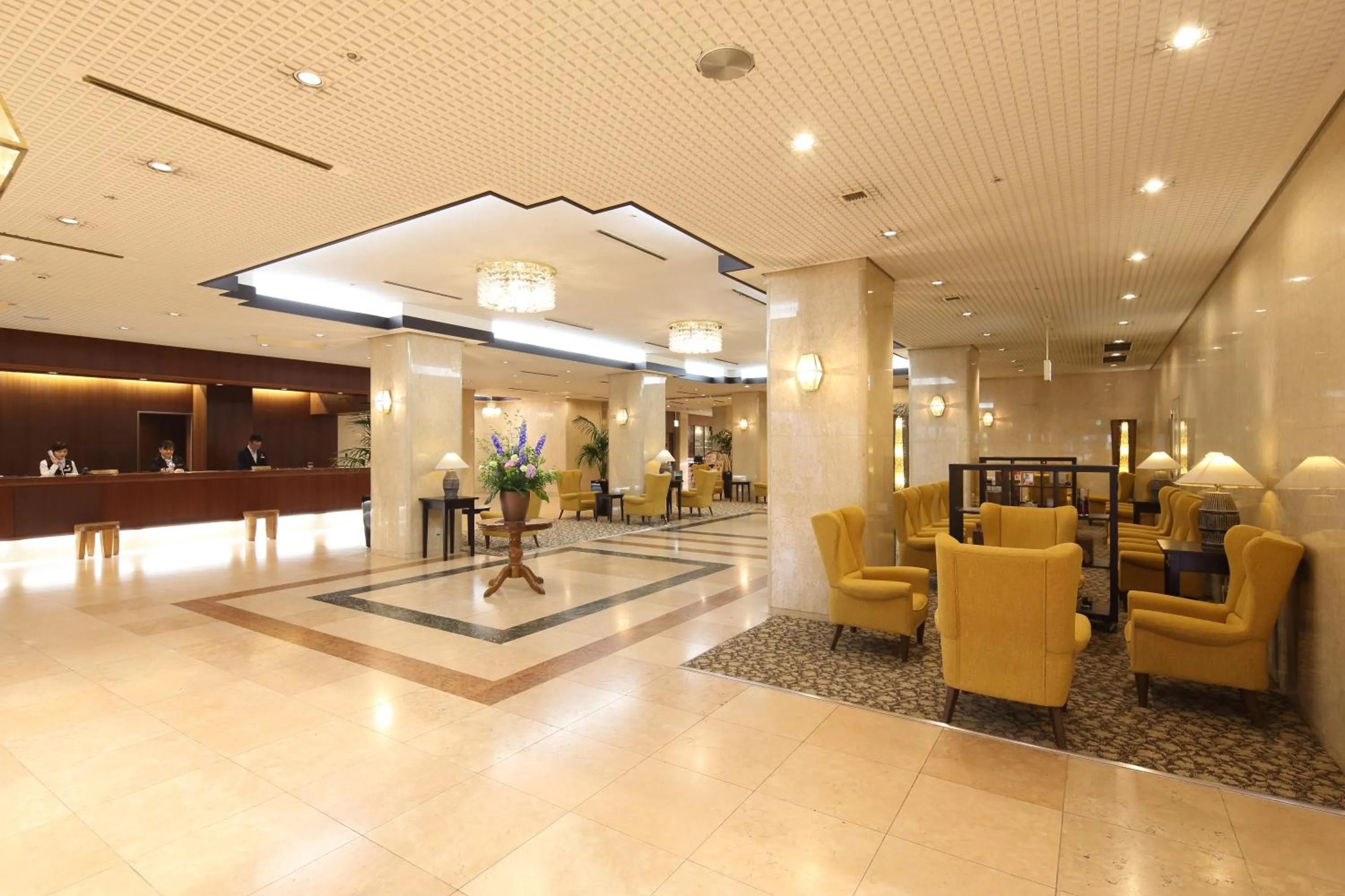 Lobby or reception in Goi Grand Hotel