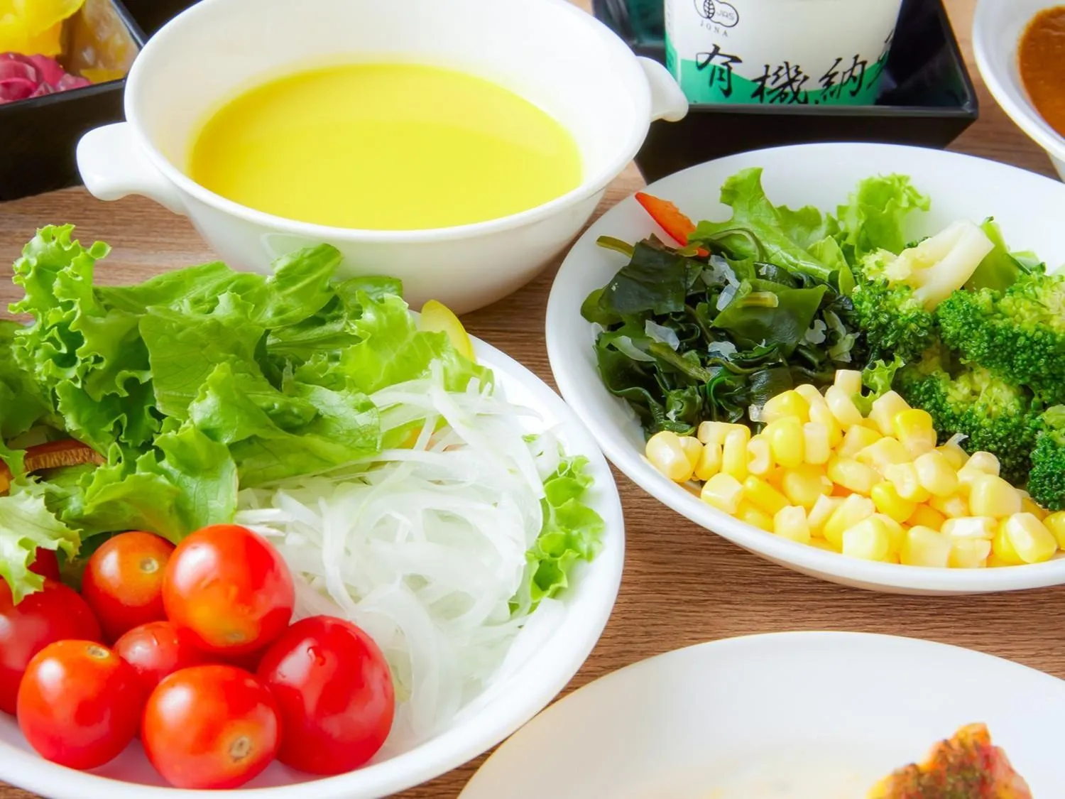 Buffet breakfast in Goi Grand Hotel