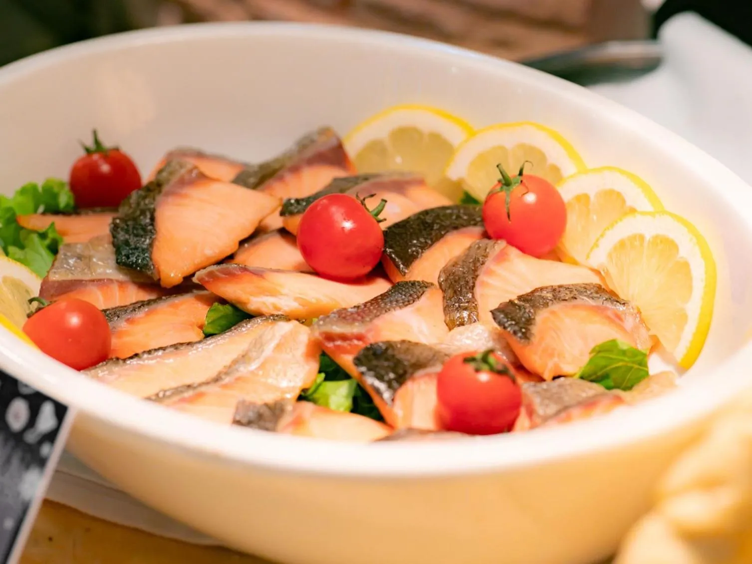 Buffet breakfast in Goi Grand Hotel