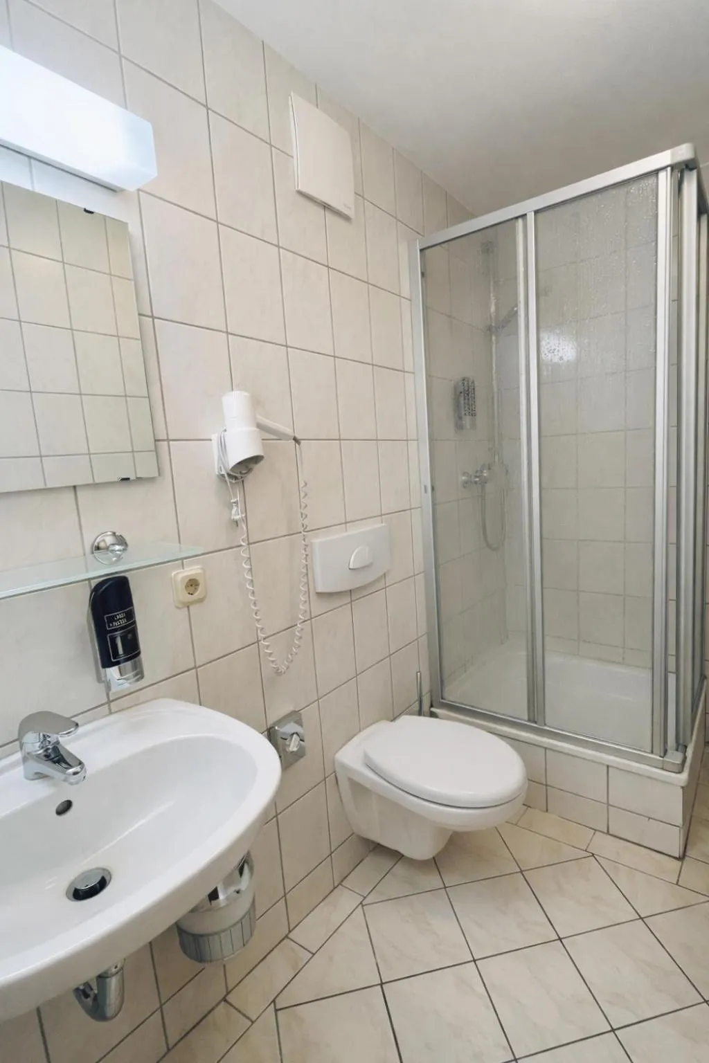 Shower in B&S Hotel Am Bachhaus