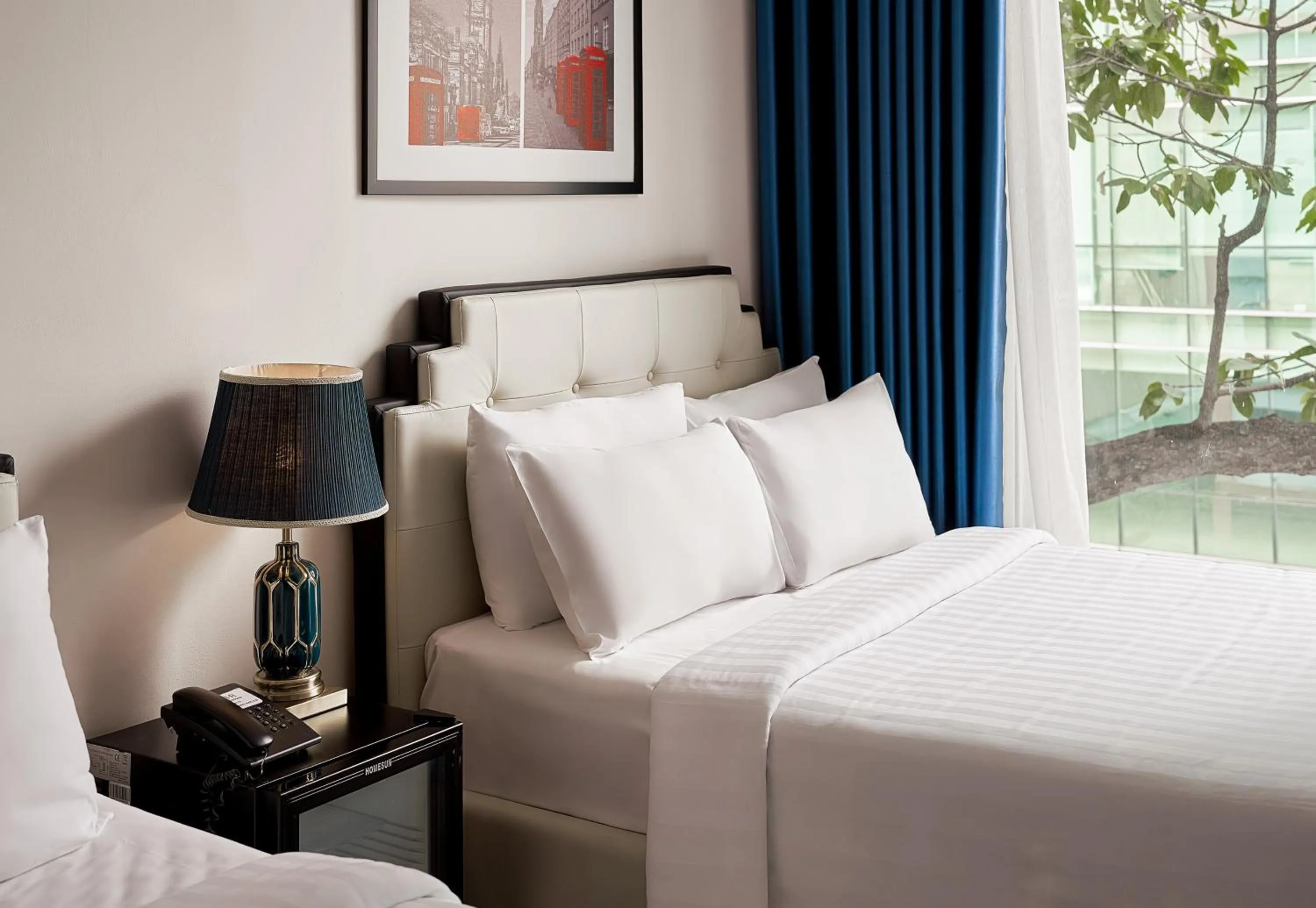 Bed in The Passion Suites Hotel & Spa