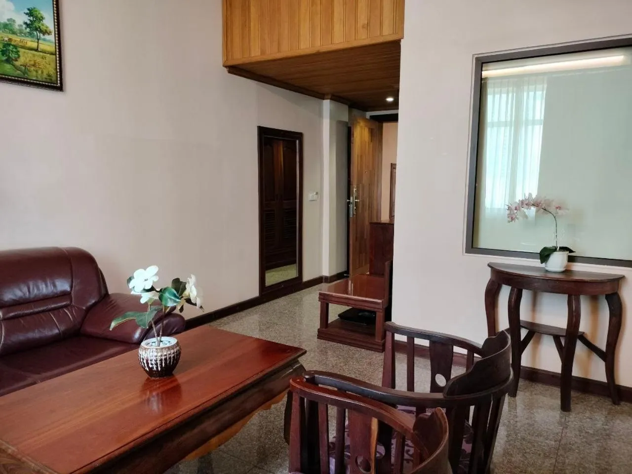 Seating area in Phnom Penh Era Hotel