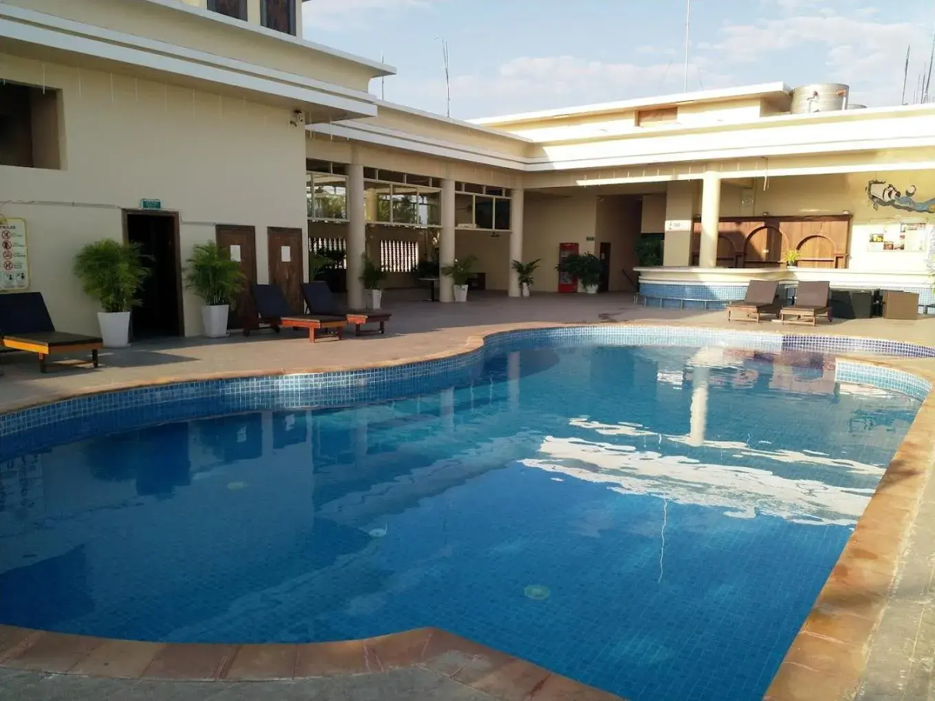 Swimming pool in Phnom Penh Era Hotel Swimming pool in Phnom Penh Era Hotel