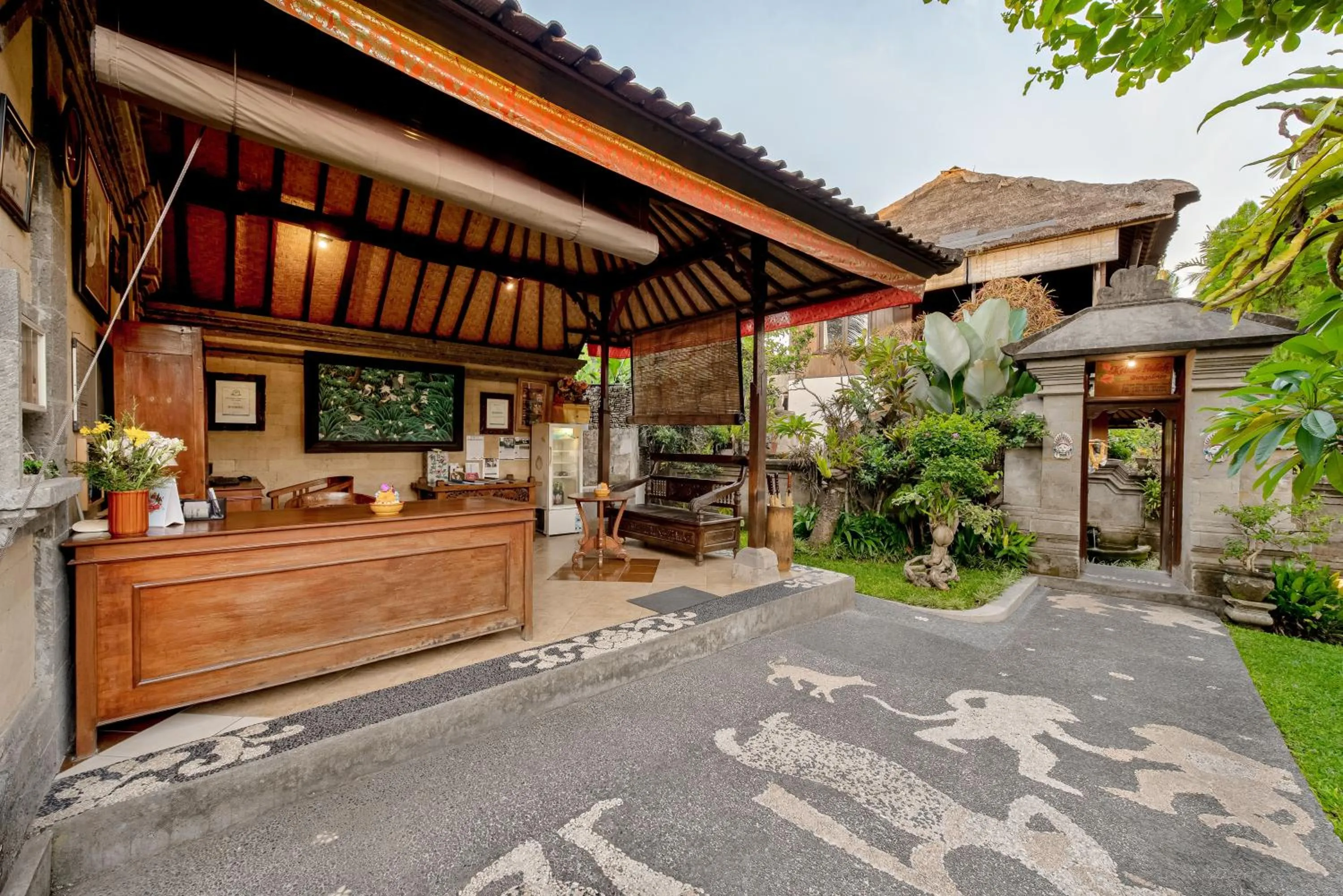 Lobby or reception in Kebun Indah Ubud