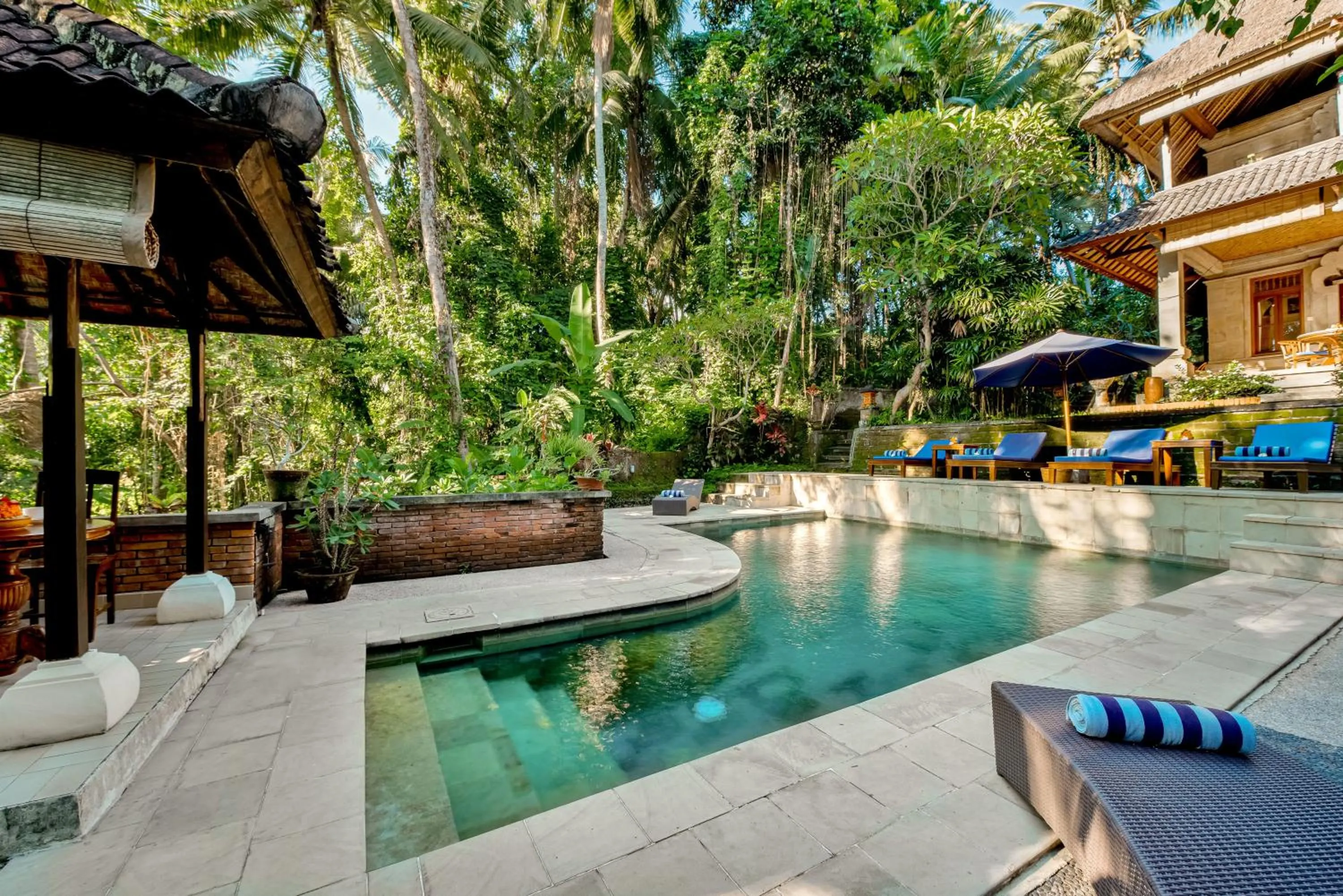 Pool view in Kebun Indah Ubud
