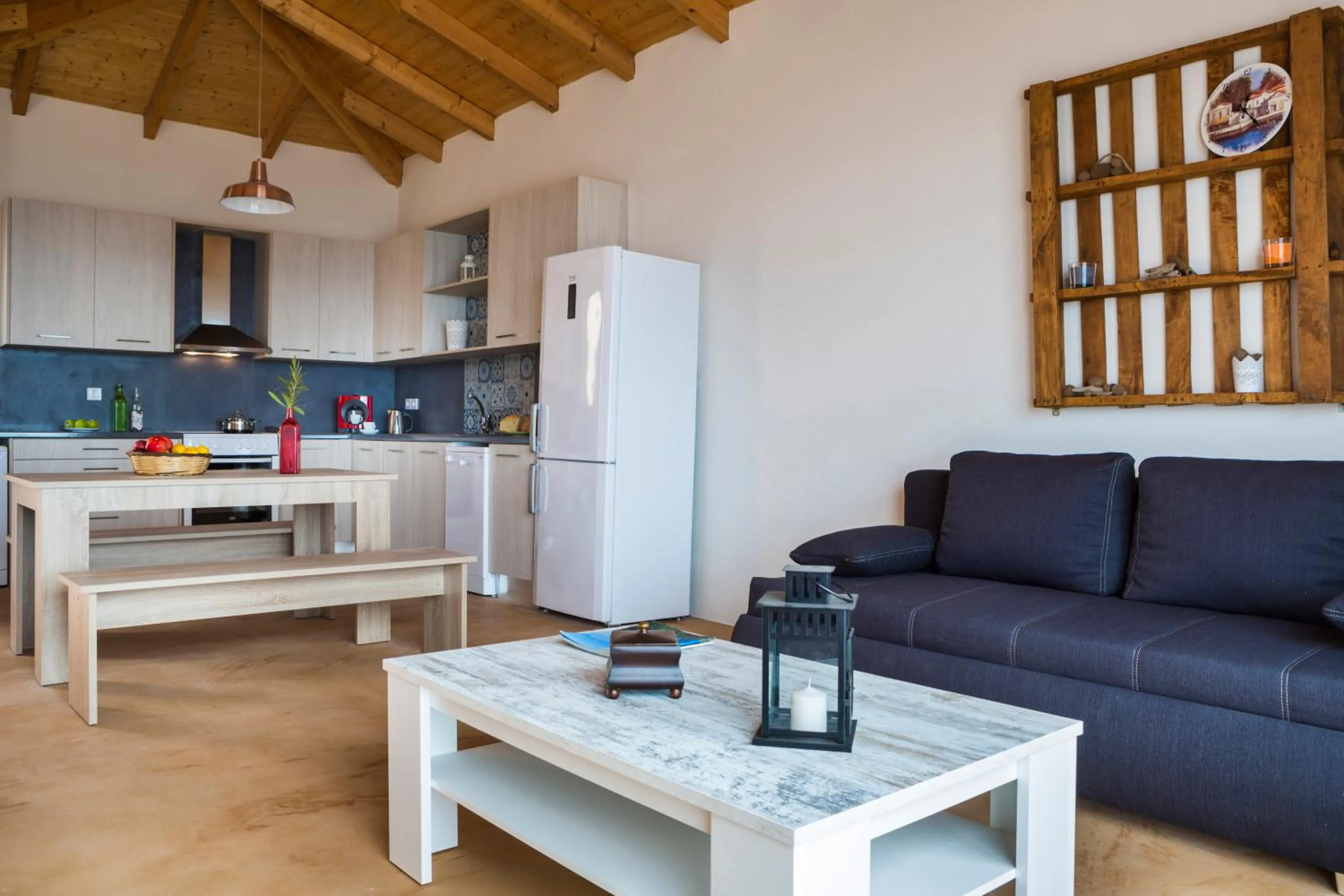 Kitchen or kitchenette in Magganos Sunset Villas