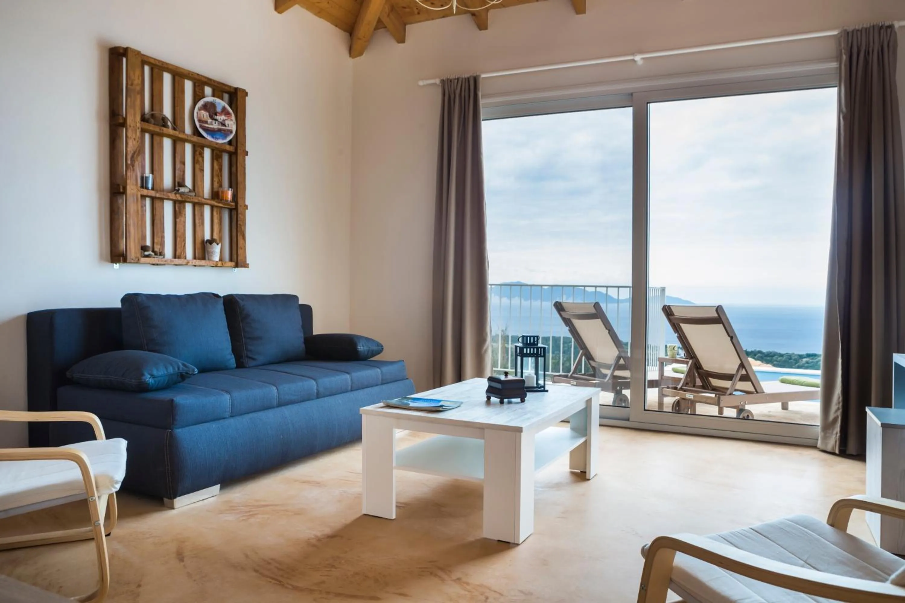 Living room in Magganos Sunset Villas