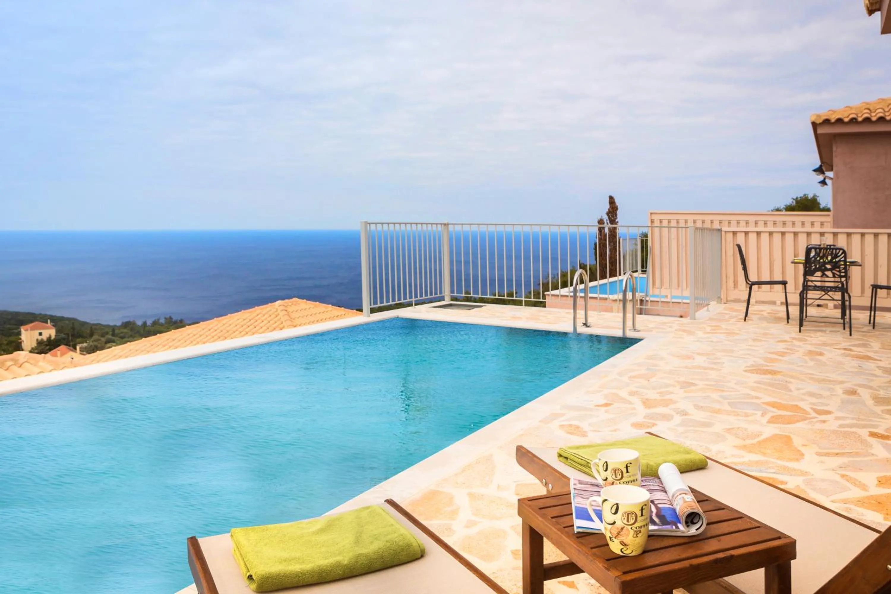 Sea view in Magganos Sunset Villas