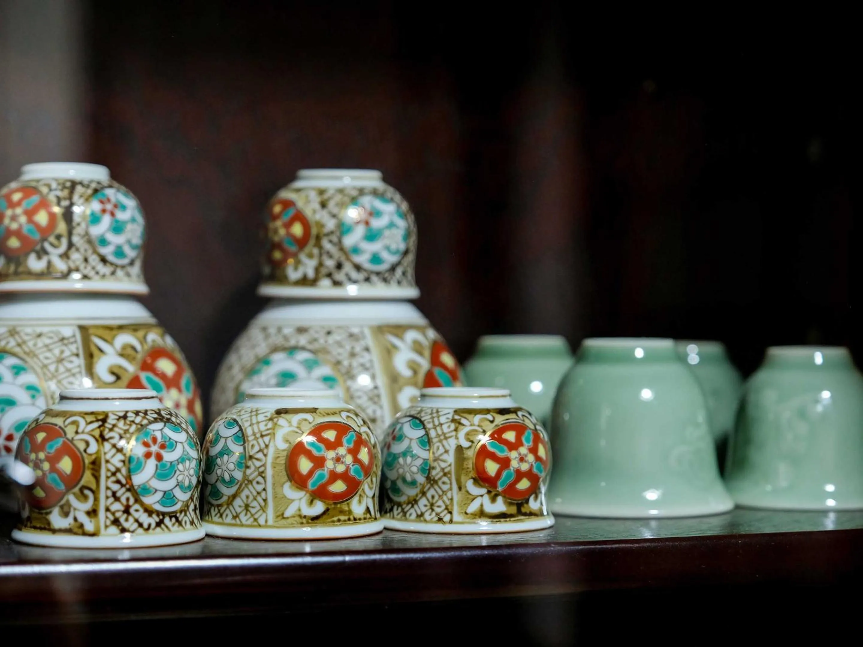 Decorative detail in K-style kinkakuji