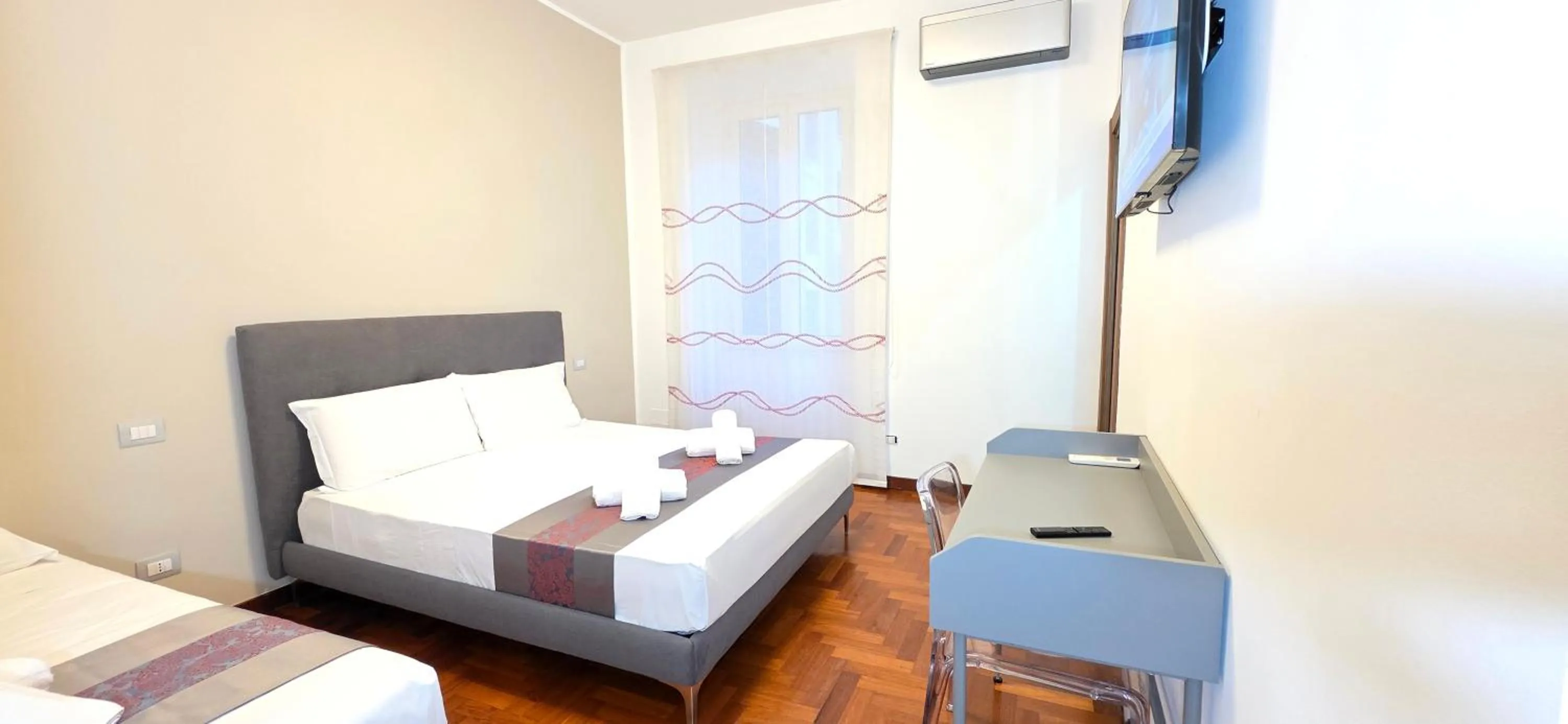 Bedroom, Bed in Rome Aparts