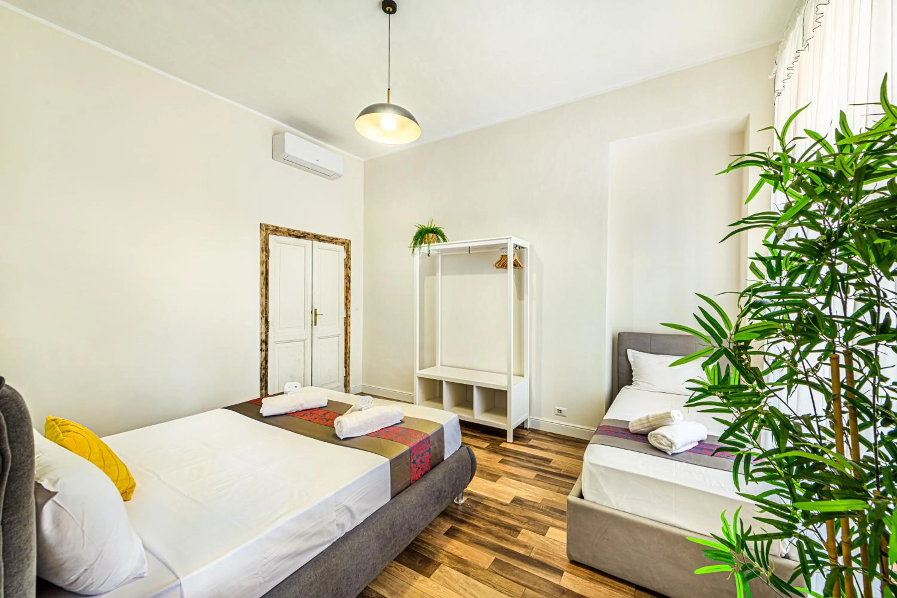 Bedroom, Bed in Rome Aparts