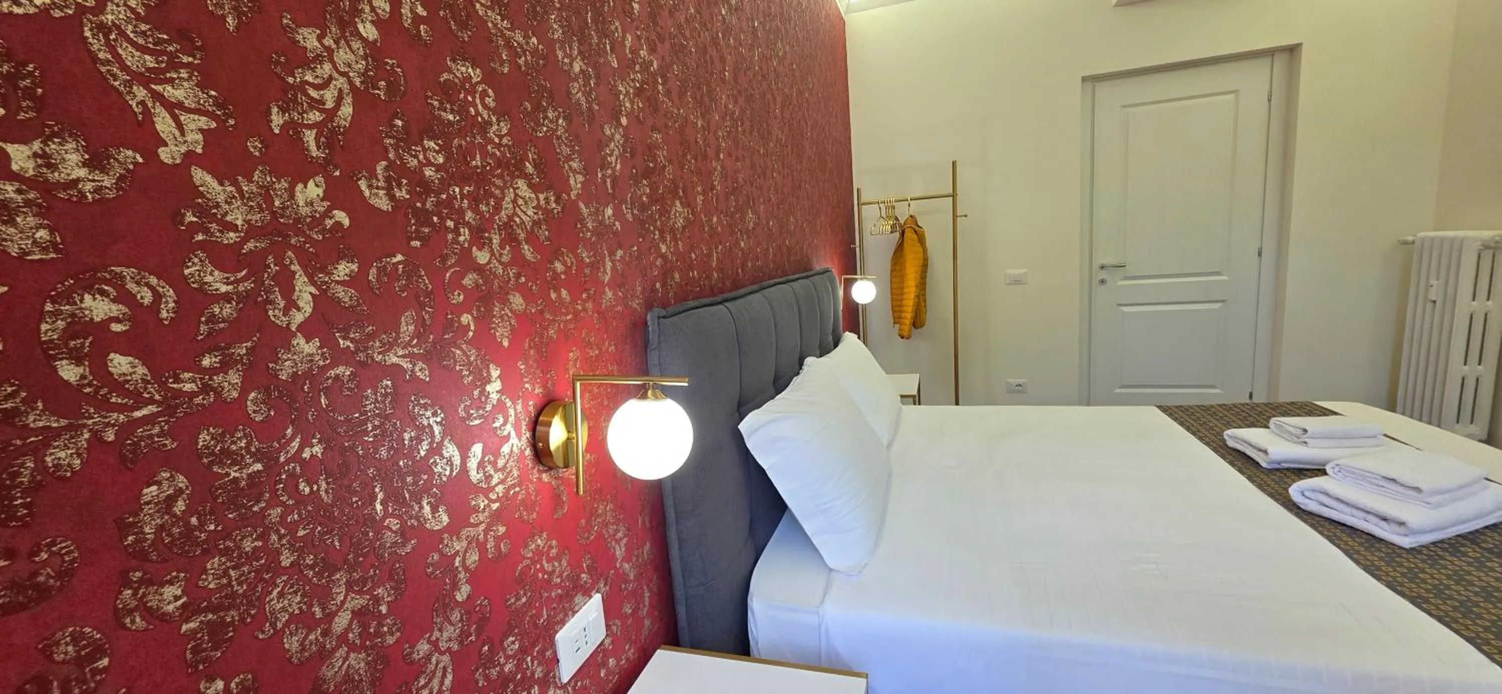 Bedroom, Bed in Rome Aparts