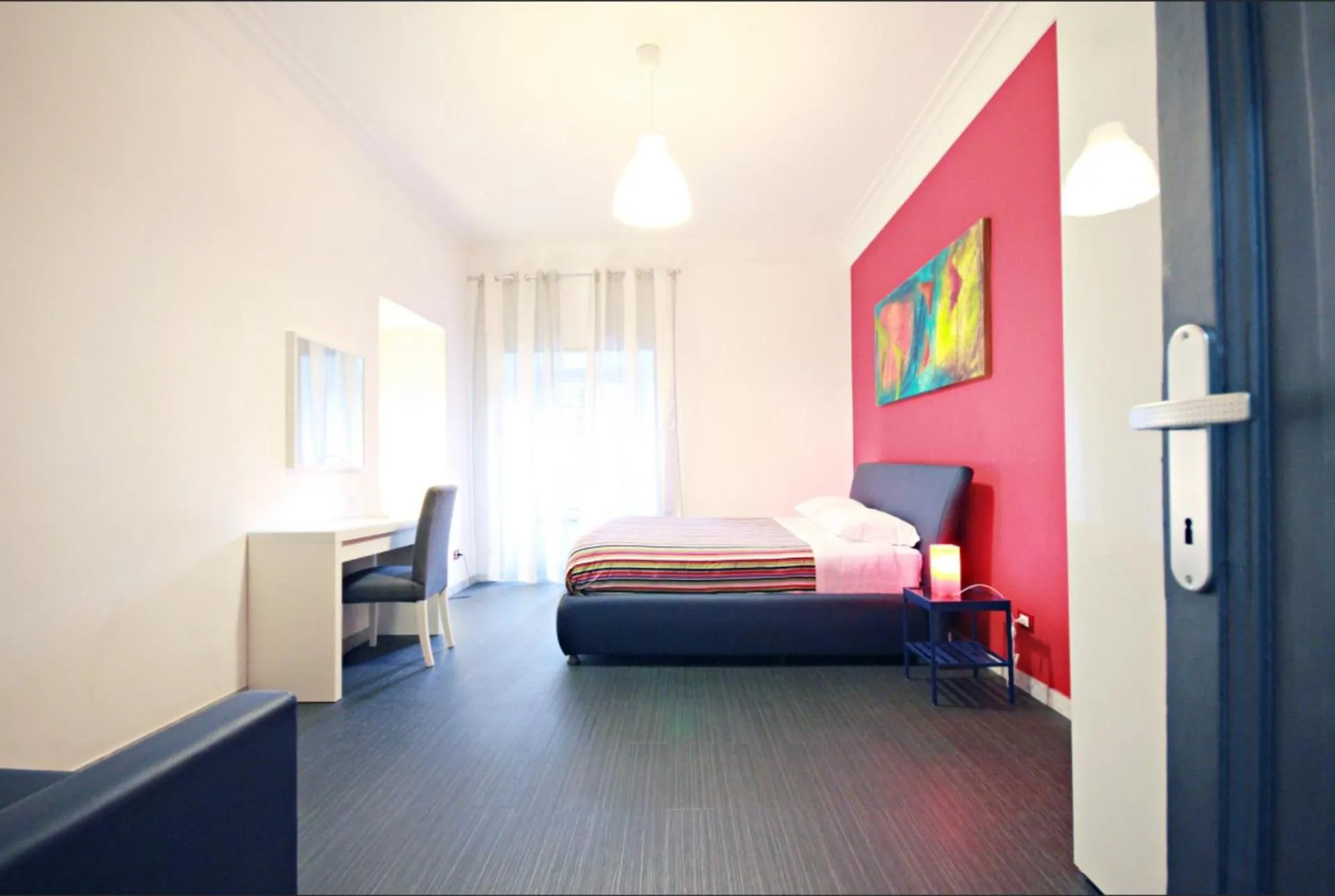 Bedroom, Bed in Rome Aparts