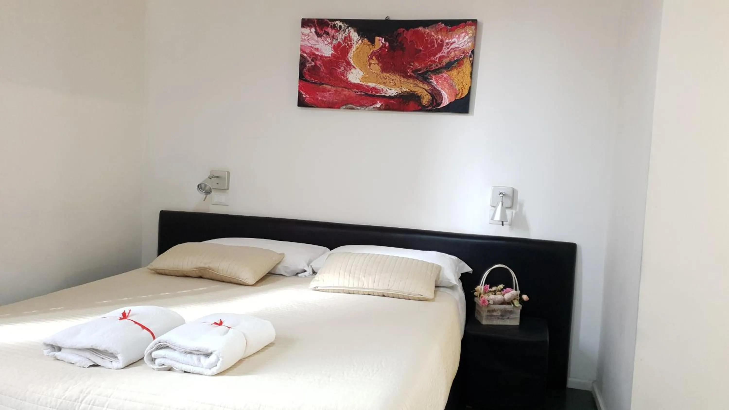 Bedroom, Bed in Rome Aparts