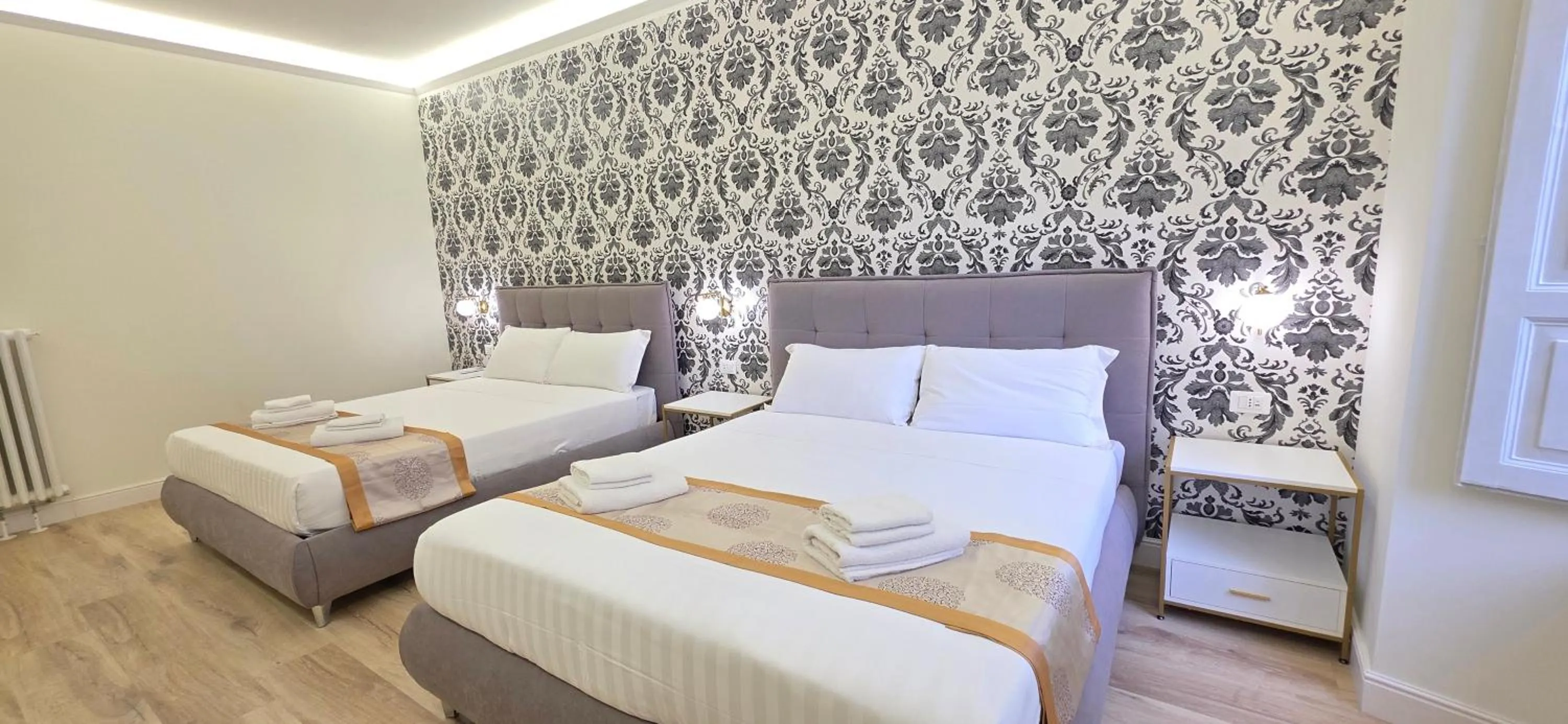 Bedroom, Bed in Rome Aparts