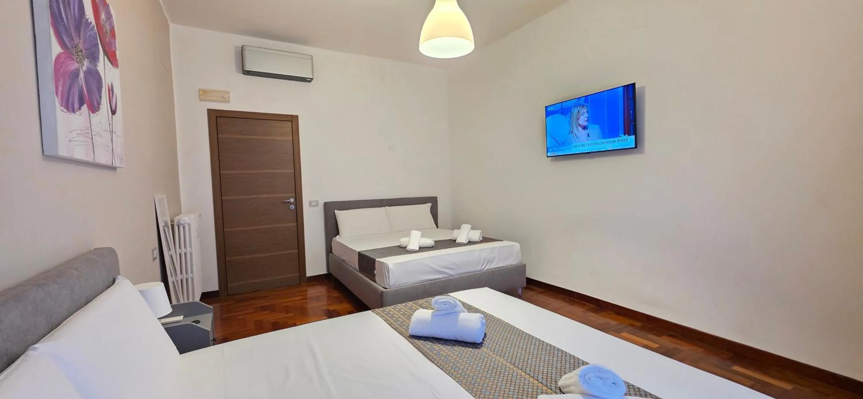 Bedroom, Bed in Rome Aparts