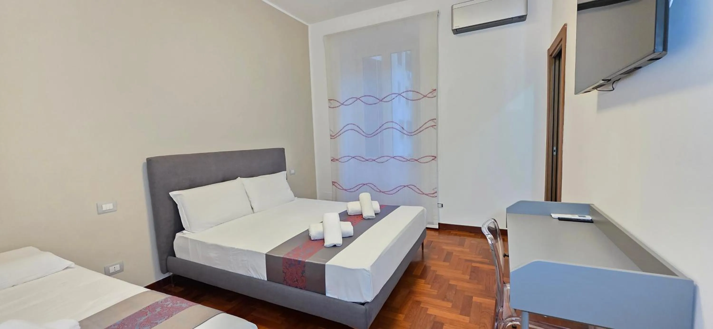 Bedroom, Bed in Rome Aparts