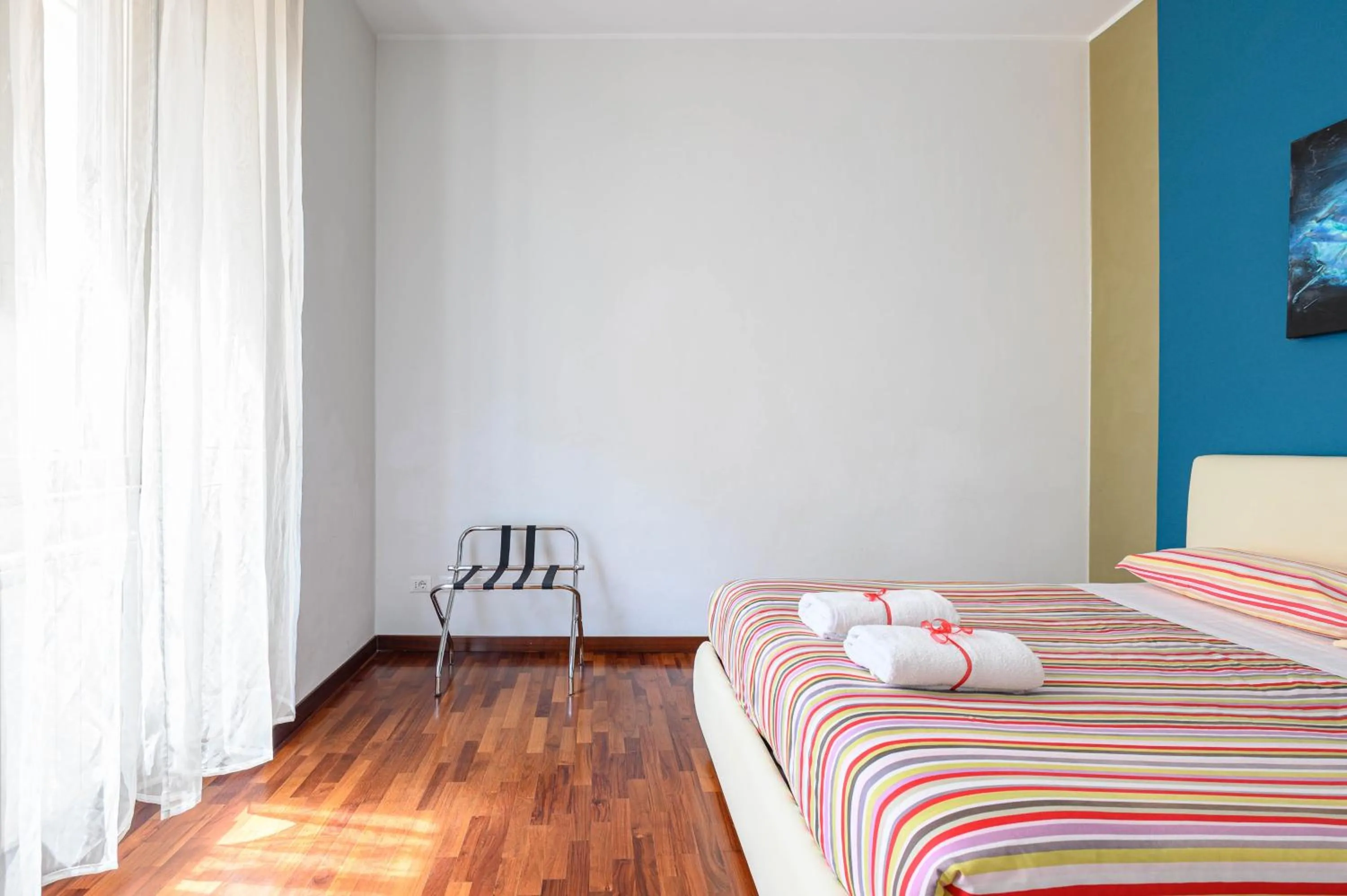 Bedroom, Bed in Rome Aparts