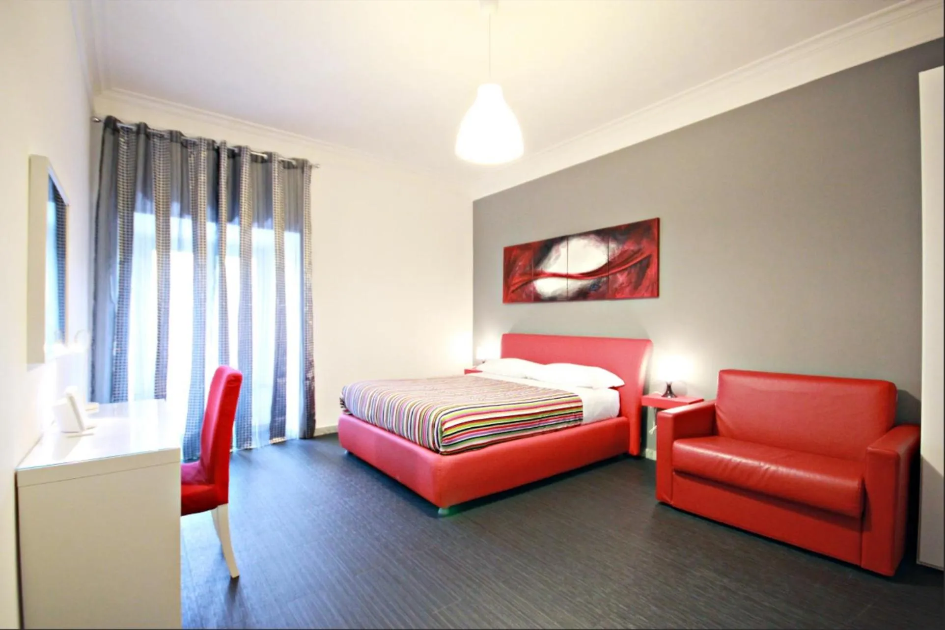 Bedroom, Bed in Rome Aparts