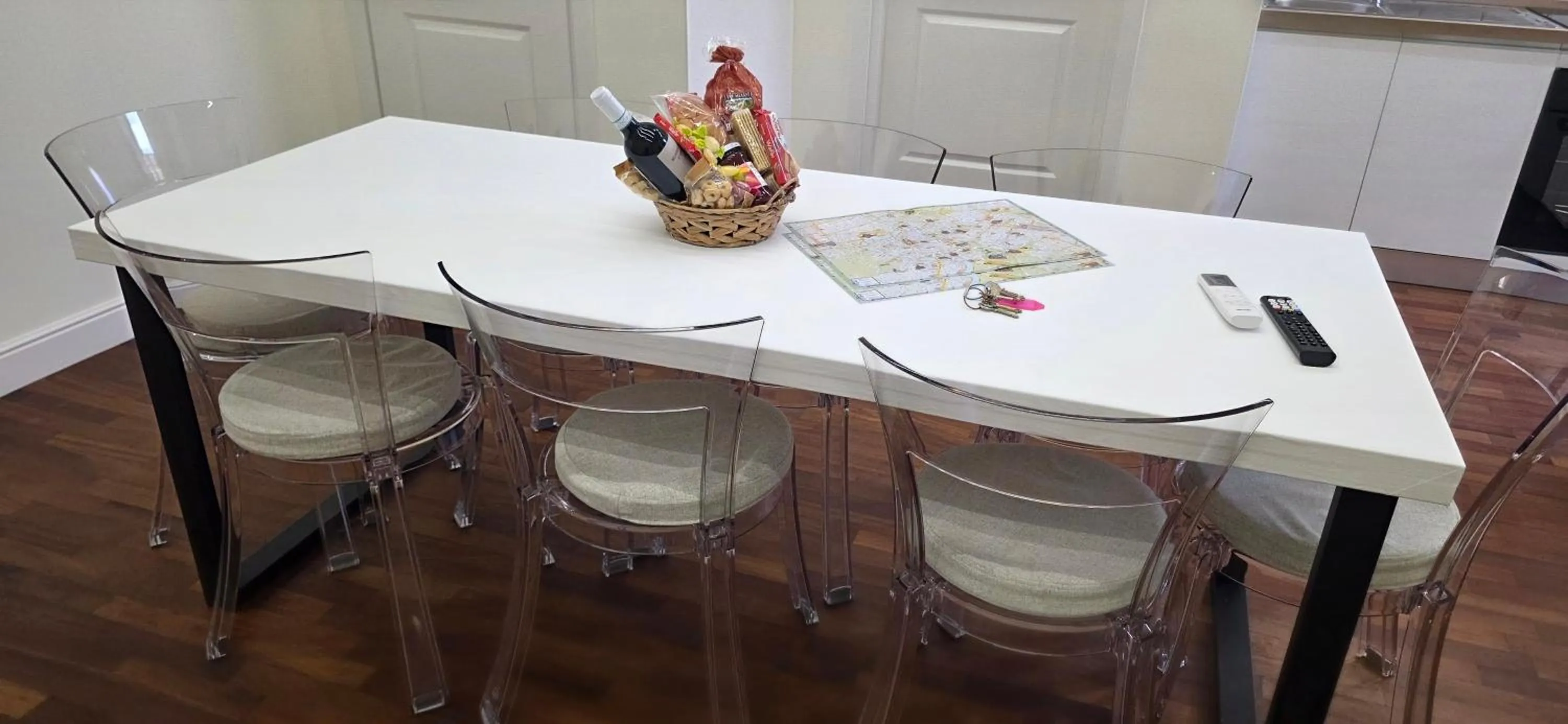 Dining area in Rome Aparts