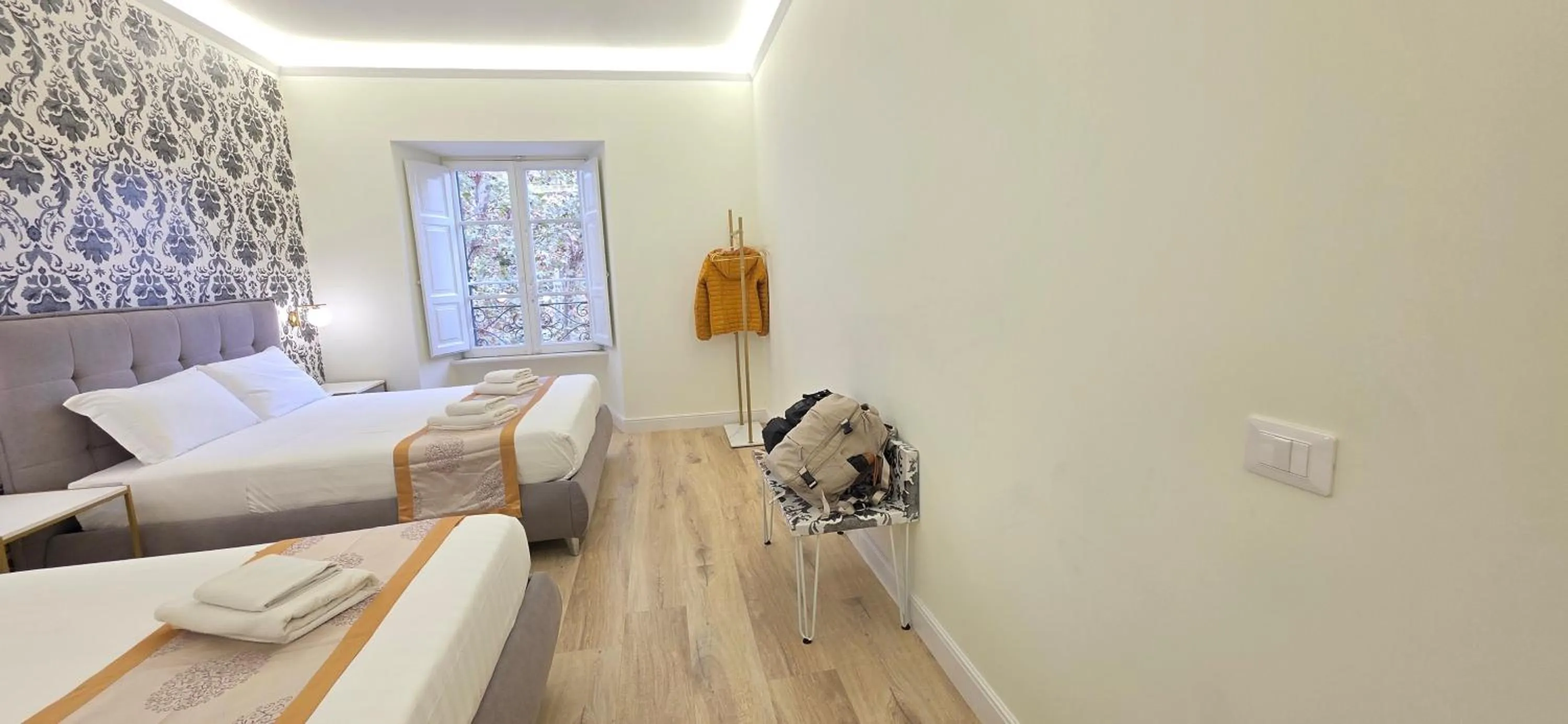 Bedroom, Bed in Rome Aparts