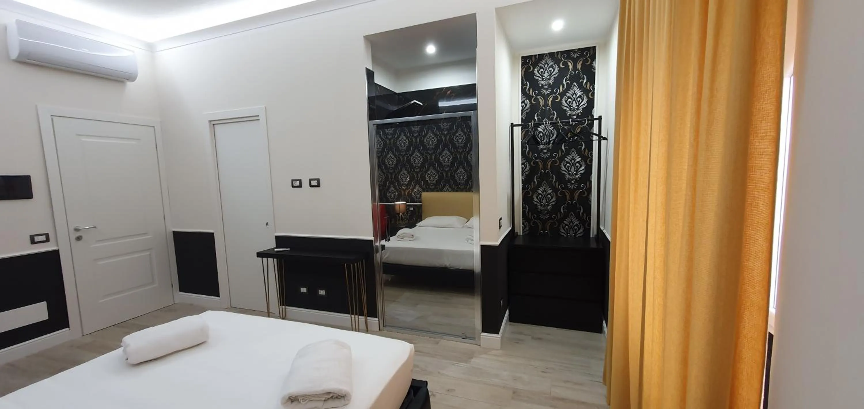 Bedroom, Bed in Rome Aparts