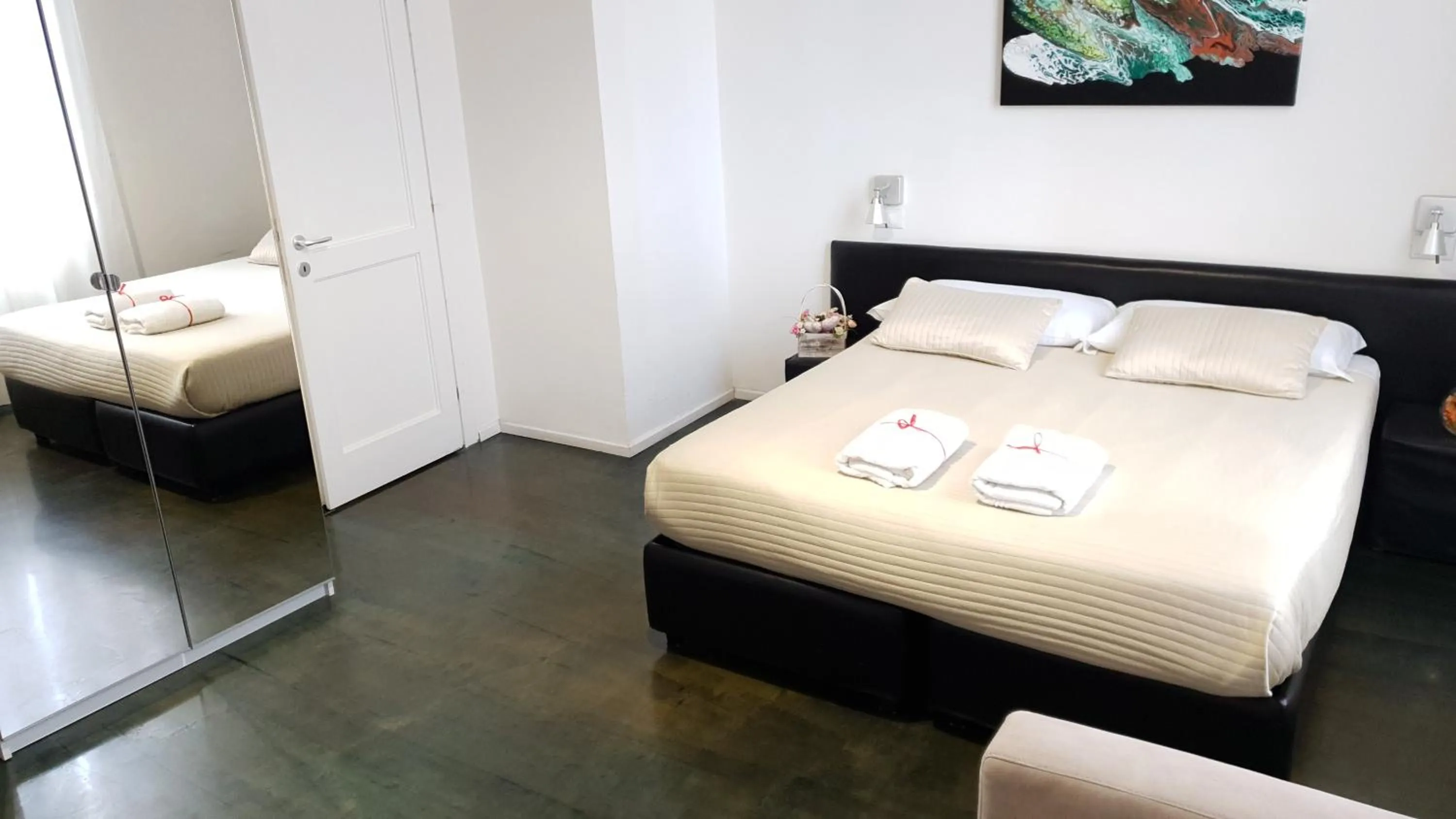 Bedroom, Bed in Rome Aparts