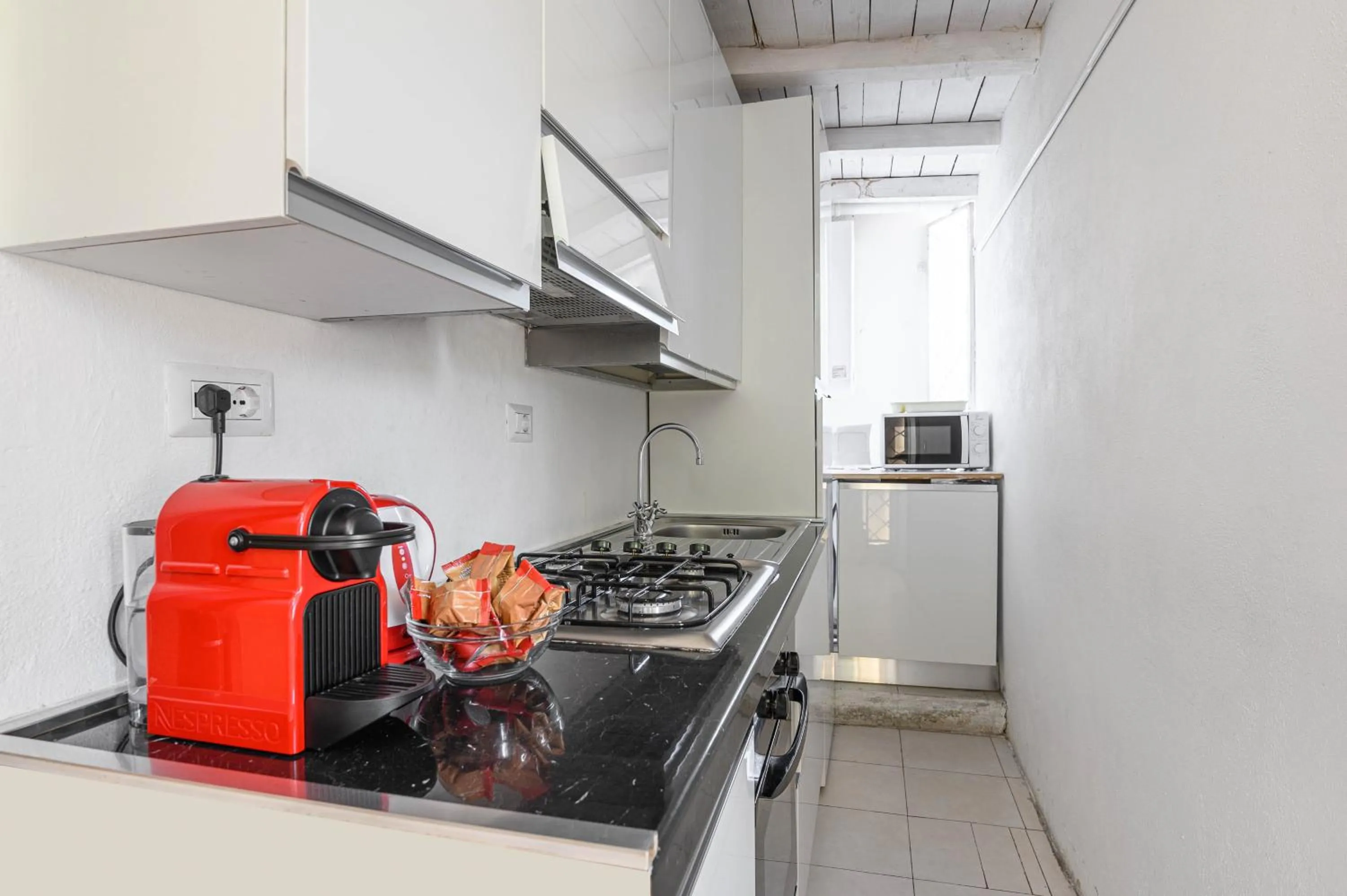 Kitchen or kitchenette in Rome Aparts