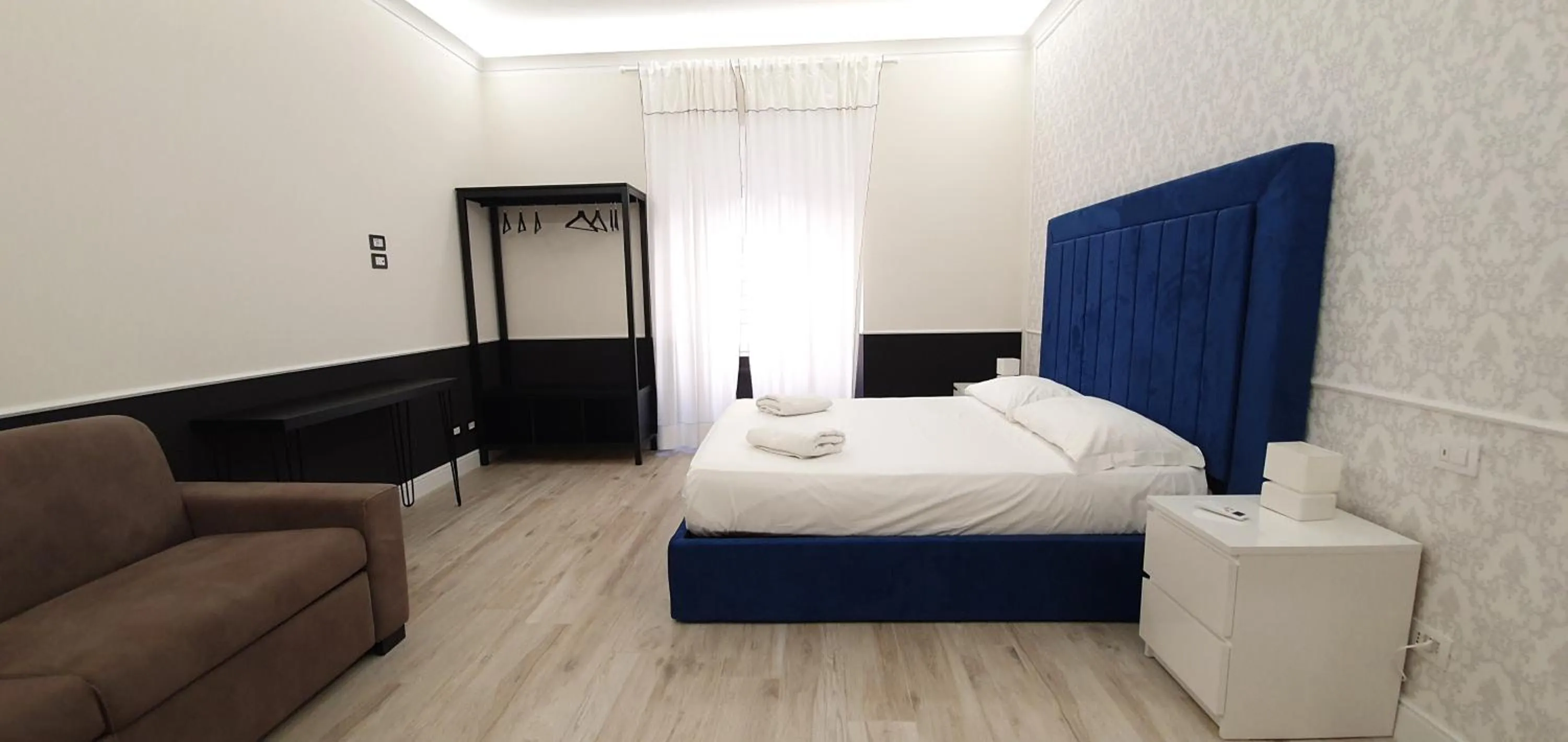 Bedroom, Bed in Rome Aparts