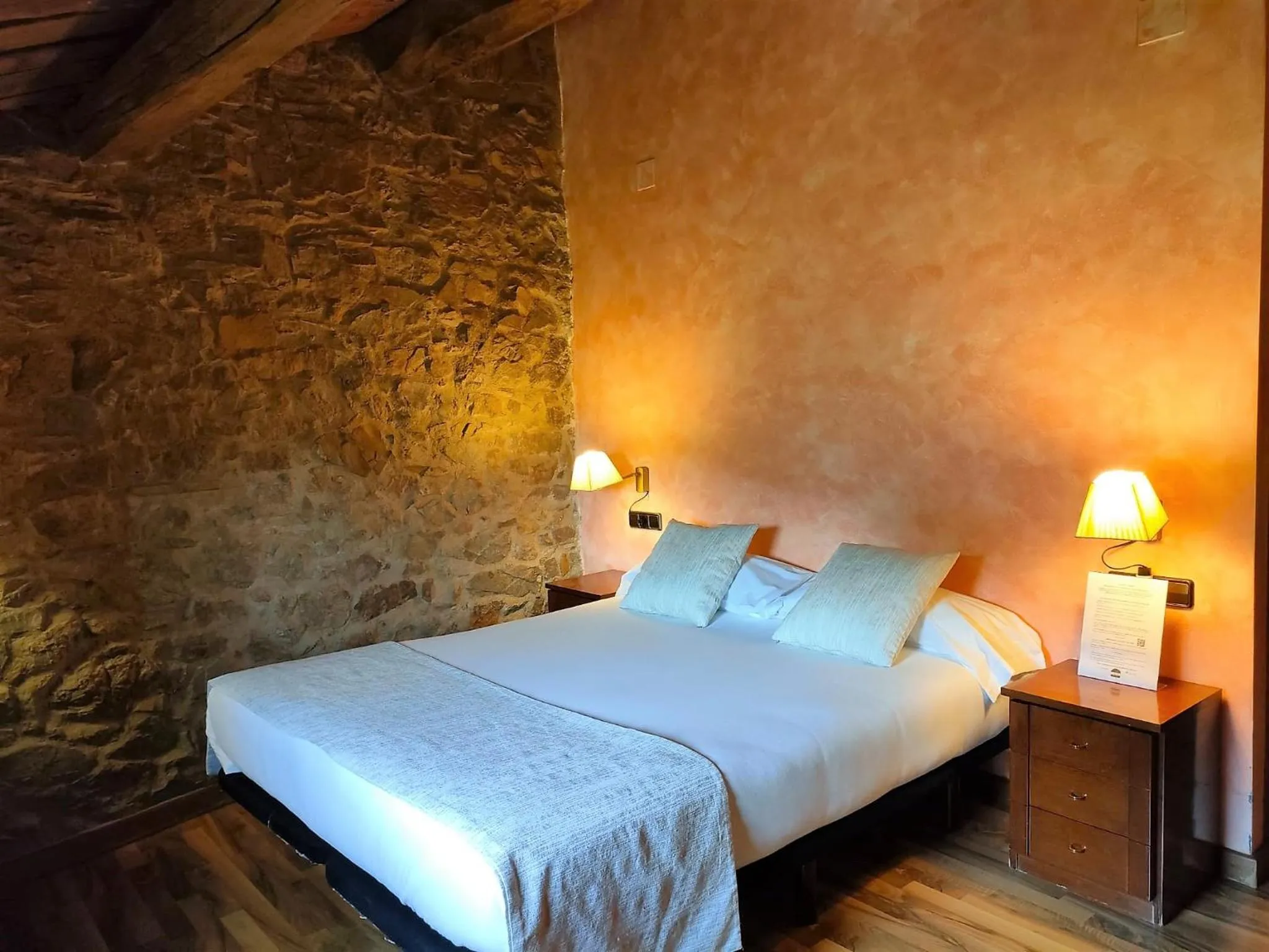 Bed in Can Gasparó HotelRural&Restaurant