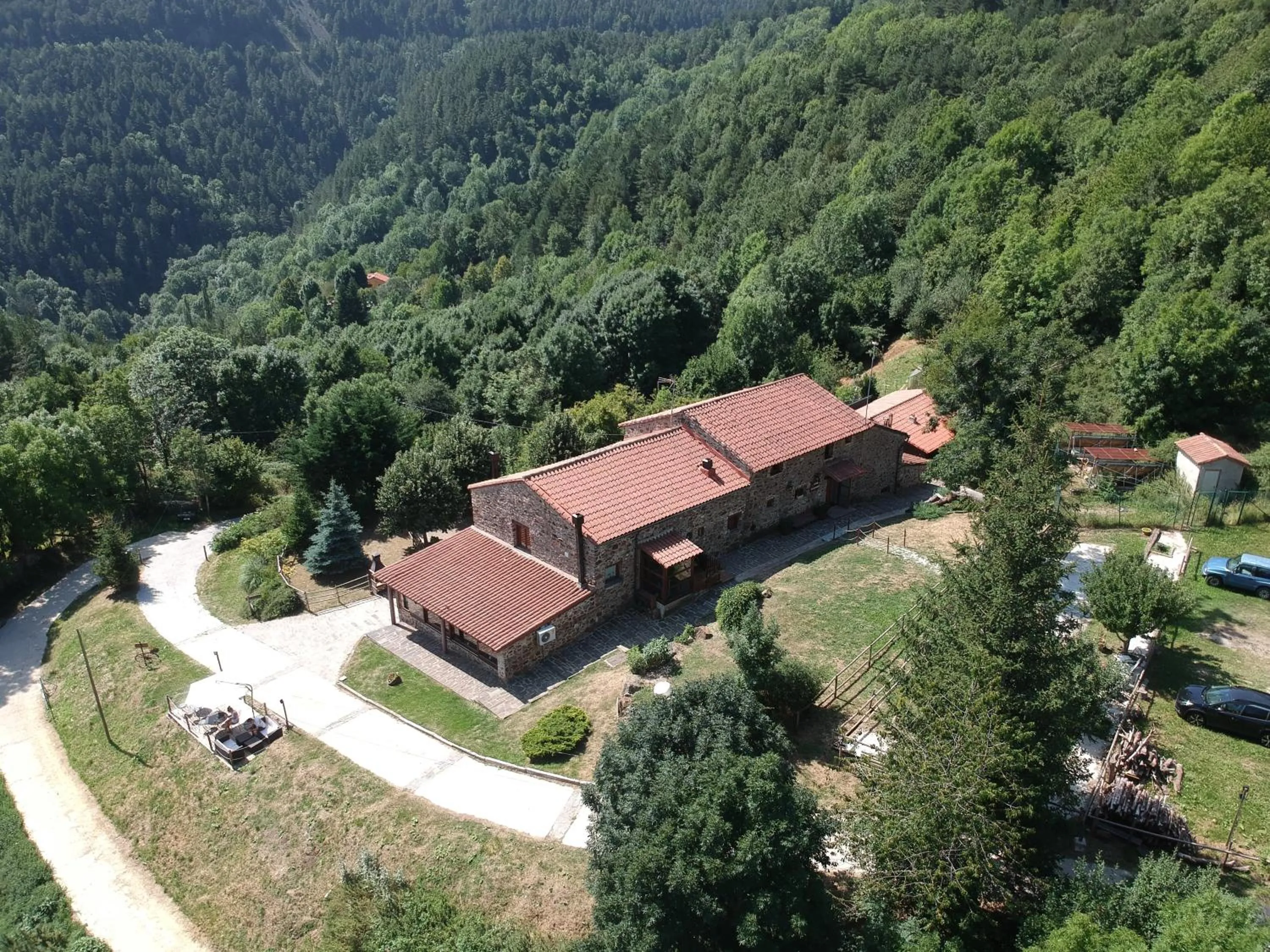 Bird's eye view in Can Gasparó HotelRural&Restaurant