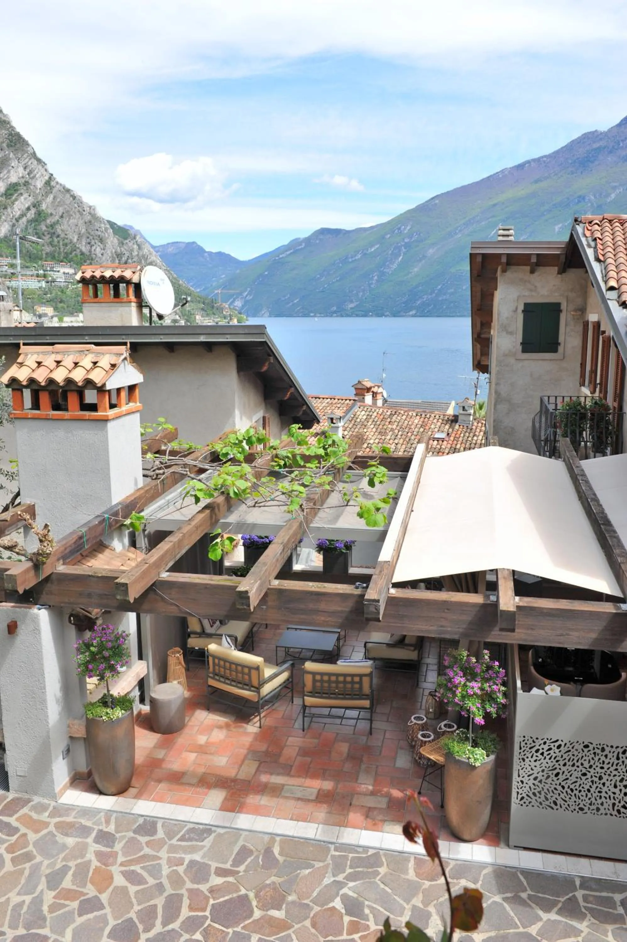 Balcony/Terrace in Bella Vacanza Limone